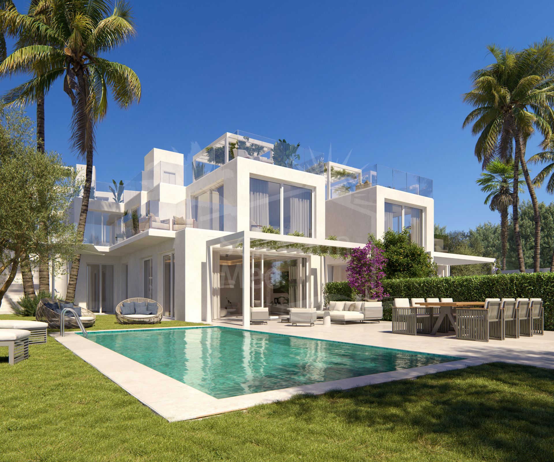 Villa de luxe avec vue sur mer à Cala de Mijas