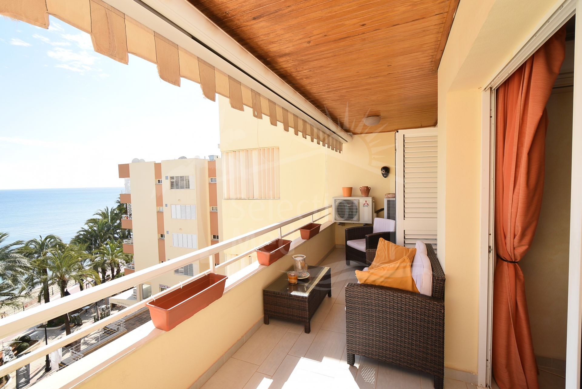 Spectacular beach front penthouse in Santa Eulalia