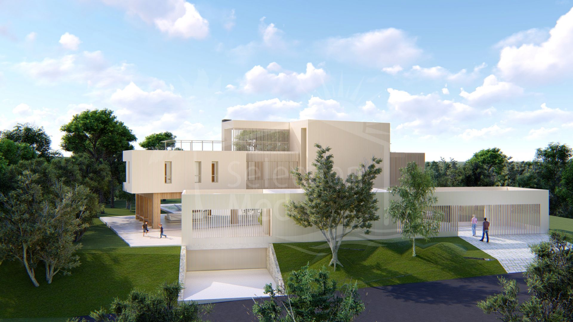 New Luxury Villa Project on Elevated Plot in La Reserva Sotogrande.