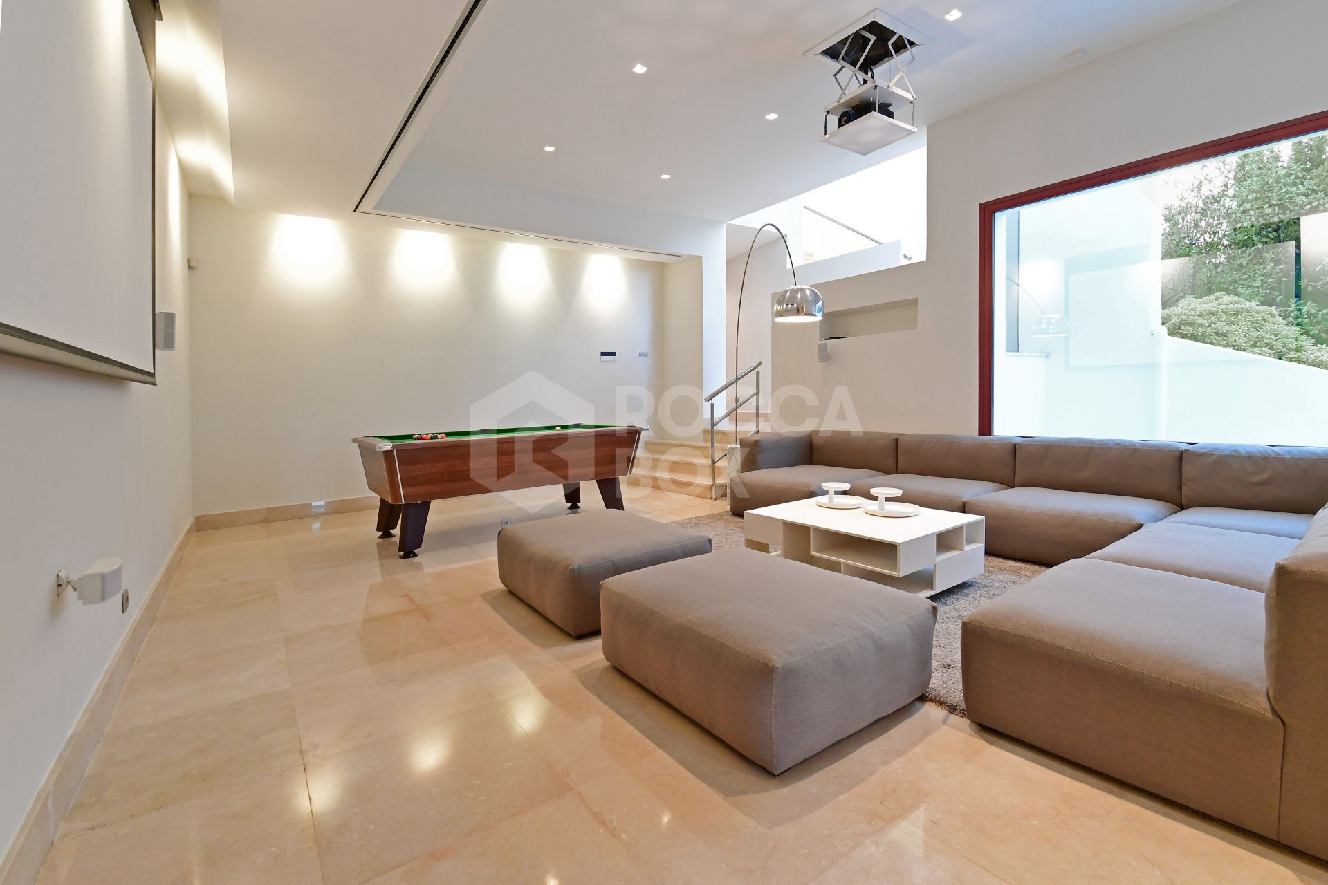 Spectacular South-East Facing Four-Level Contemporary Villa with Sea and Mountain Views in the Heart of Nueva Andalucía’s Golf Valley