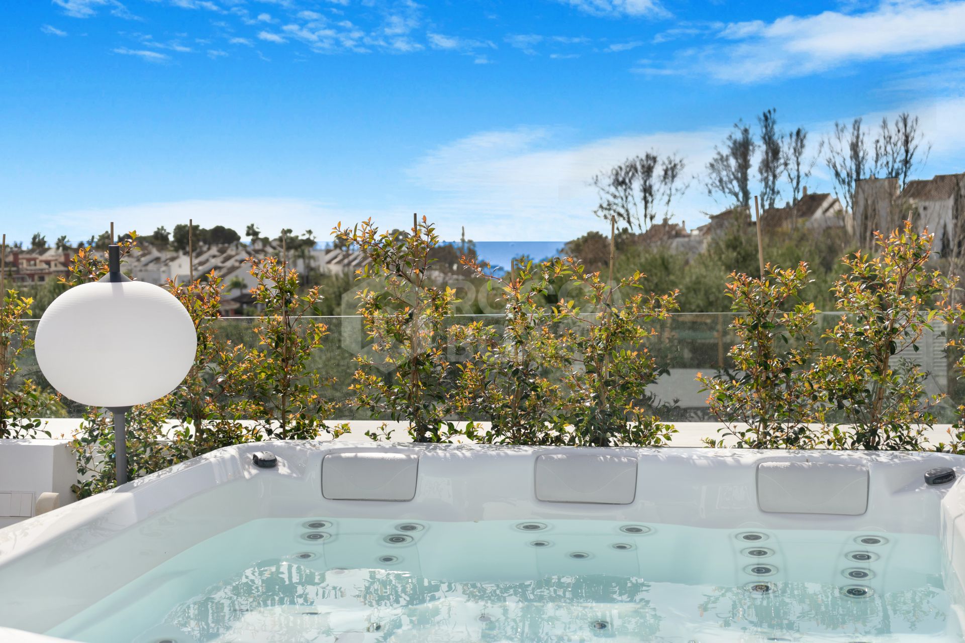 Brand New six bedroom, south facing villa in Lomas del Marques, an exclusive gated community just above the Puente Romano on Marbella's Golden Mile