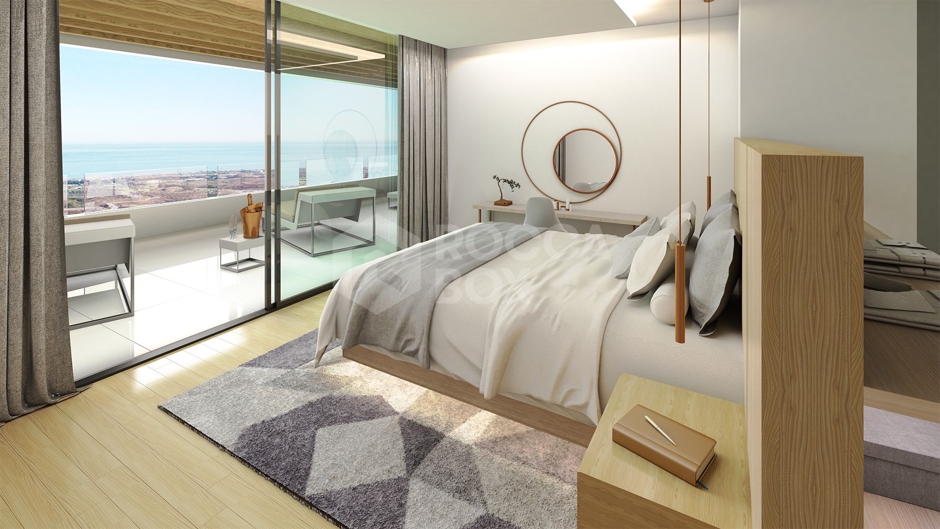 Contemporary five bedroom, south facing villa in La Reserva de Marbella