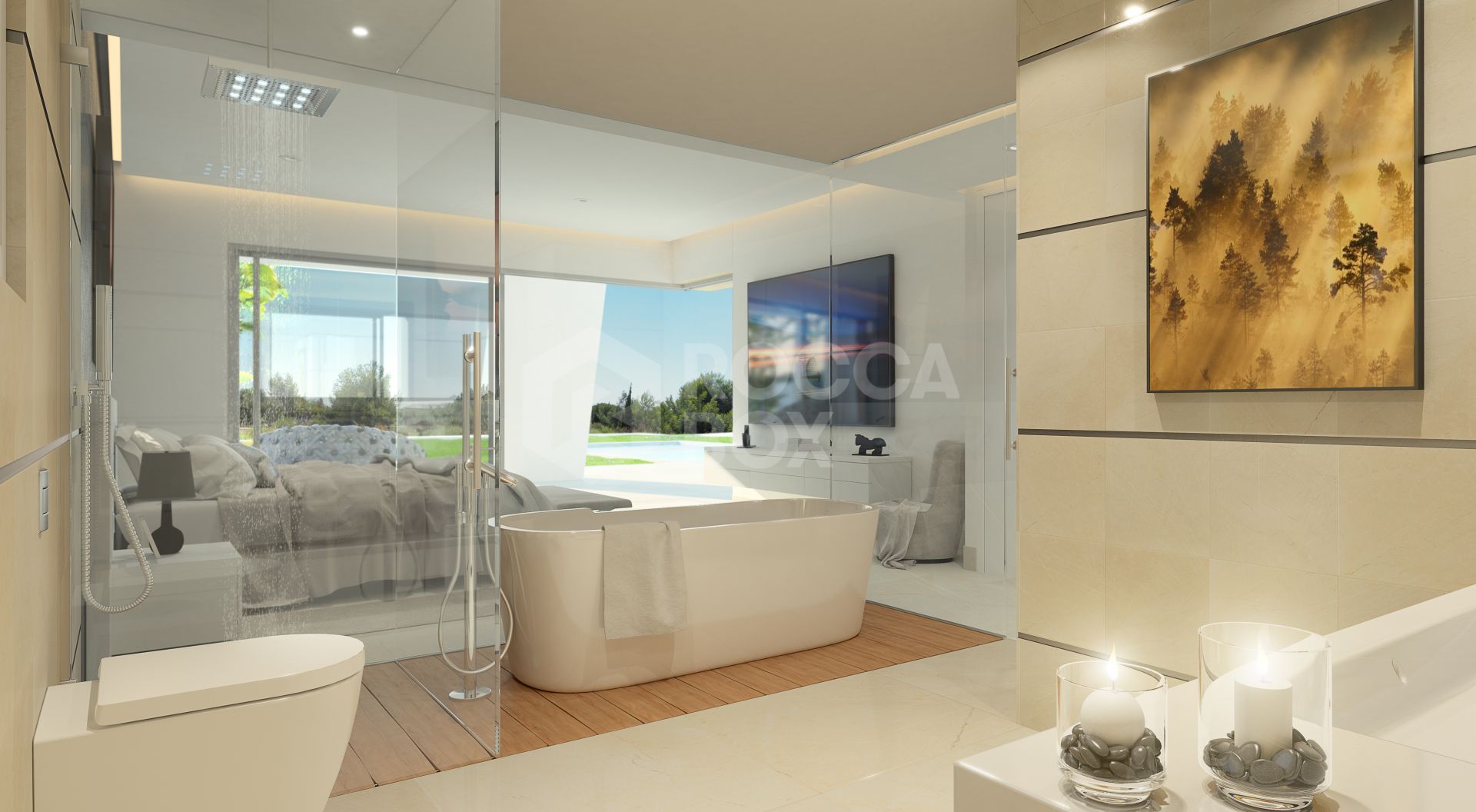 Fantastic opportunity on one of the few remaining self-contained plots available in Marbella