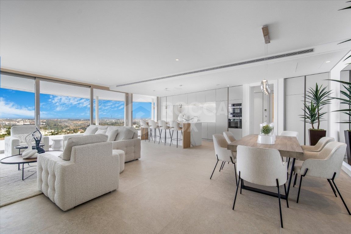 Luxury three bedroom apartment located in the brand new exclusive community The View, Benahavis