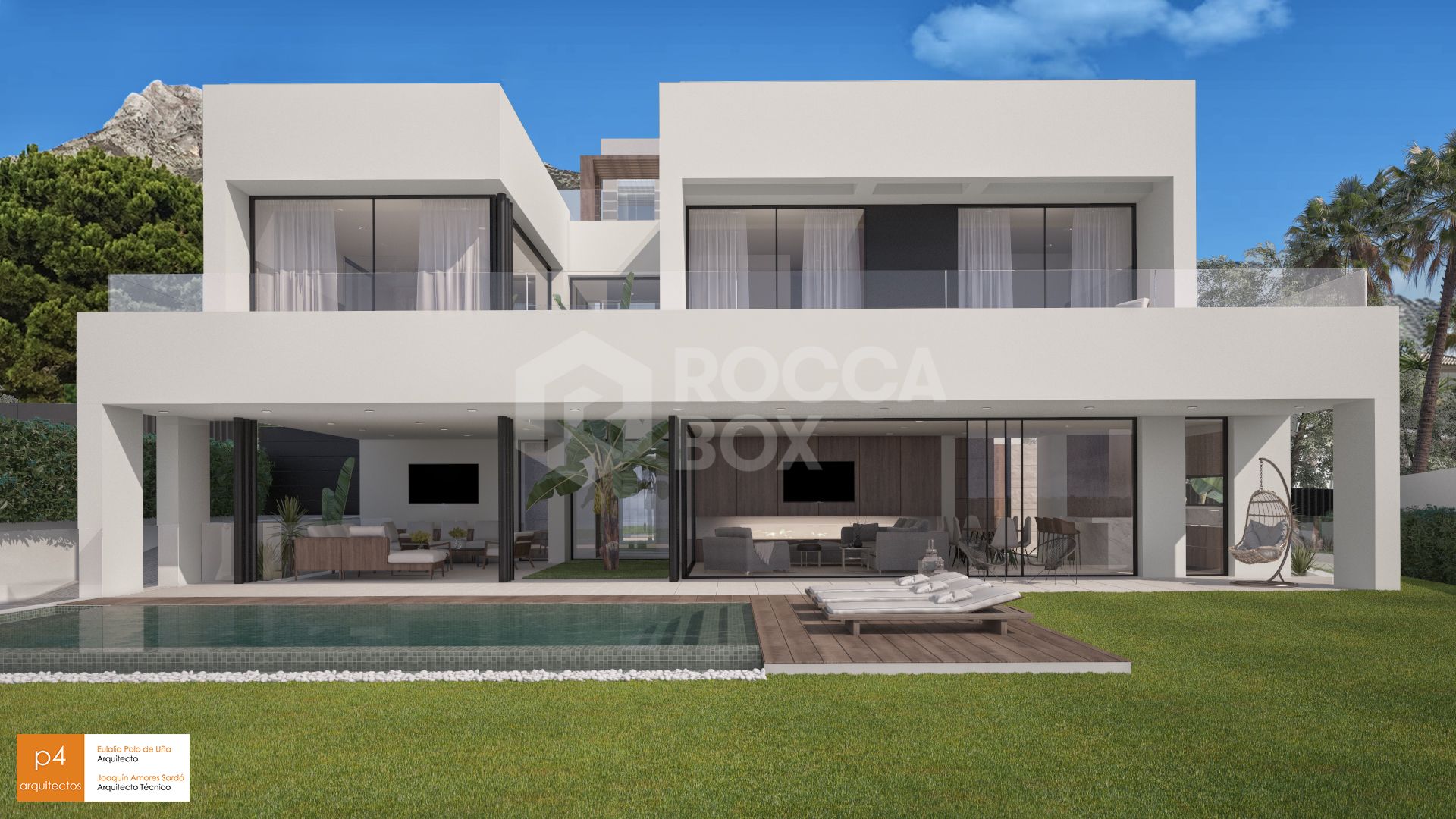 Incredible plot and project for sale on Marbella’s Golden Mile, Lomas de Marbella Club - with sea views