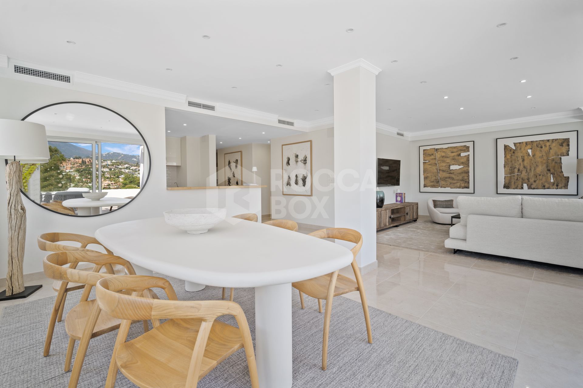 Fully renovated three bedroom penthouse in the Las Brisas – Hotel del Golf urbanization