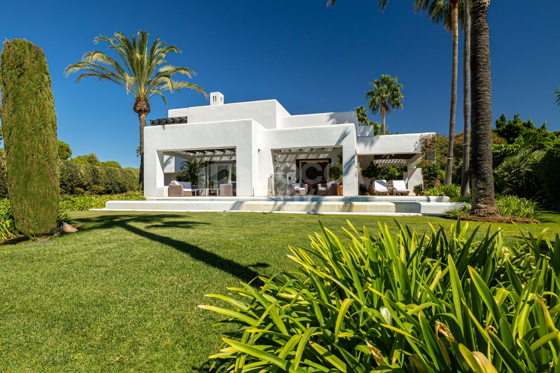 Remarkable south-facing four bedroom villa, set within the world-renowned Finca Cortesin Resort