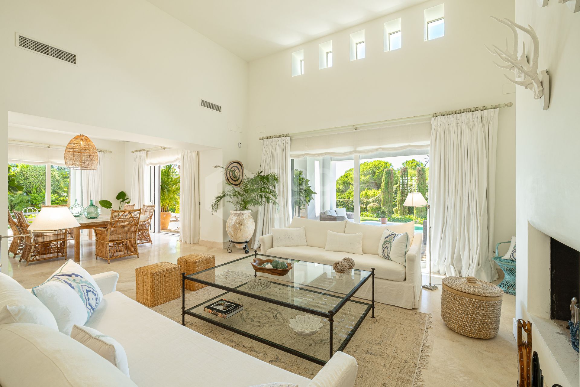 Remarkable south-facing four bedroom villa, set within the world-renowned Finca Cortesin Resort