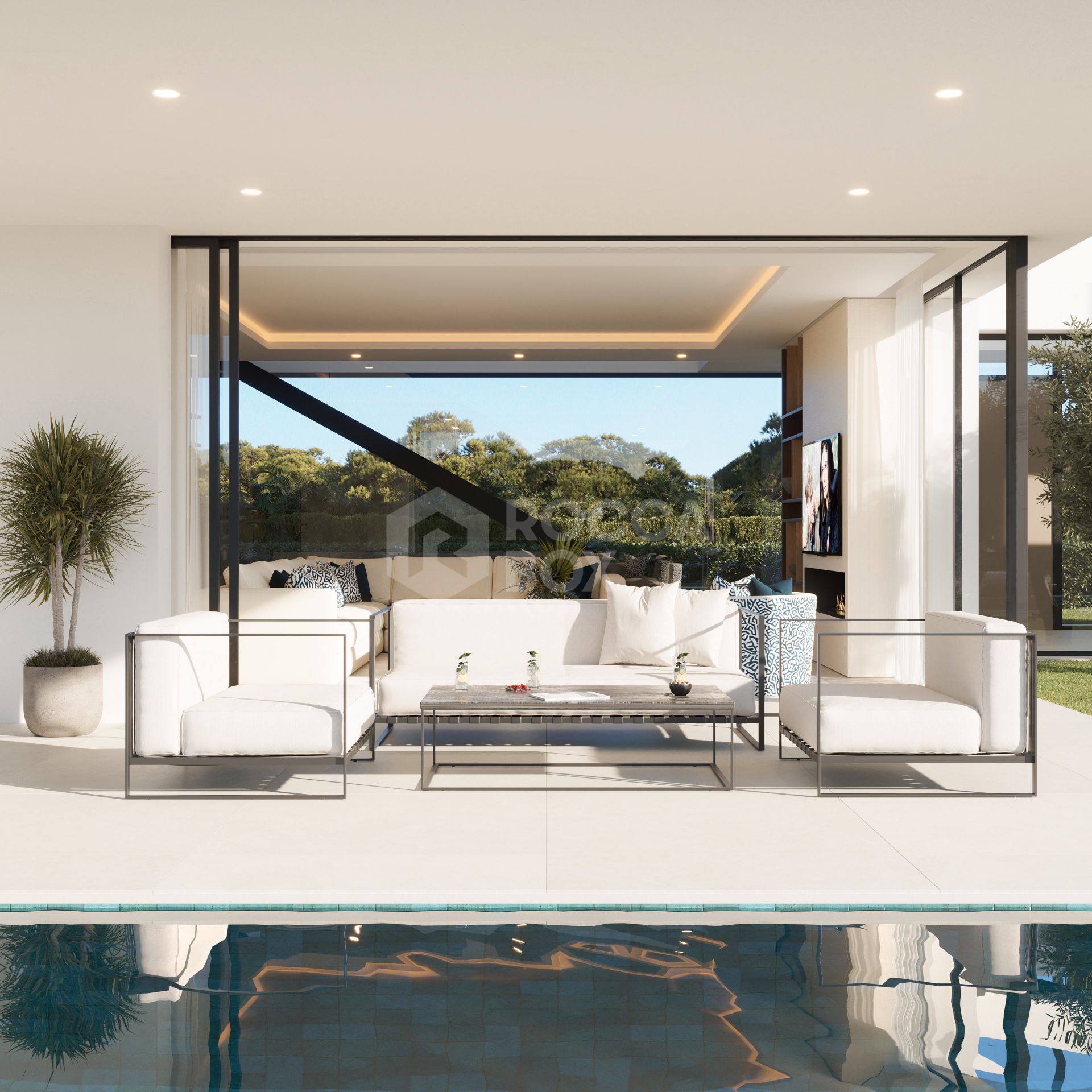 Luxury Villa with Panoramic Sea & Golf Views – Completion 2027, Artola Alta, Marbella