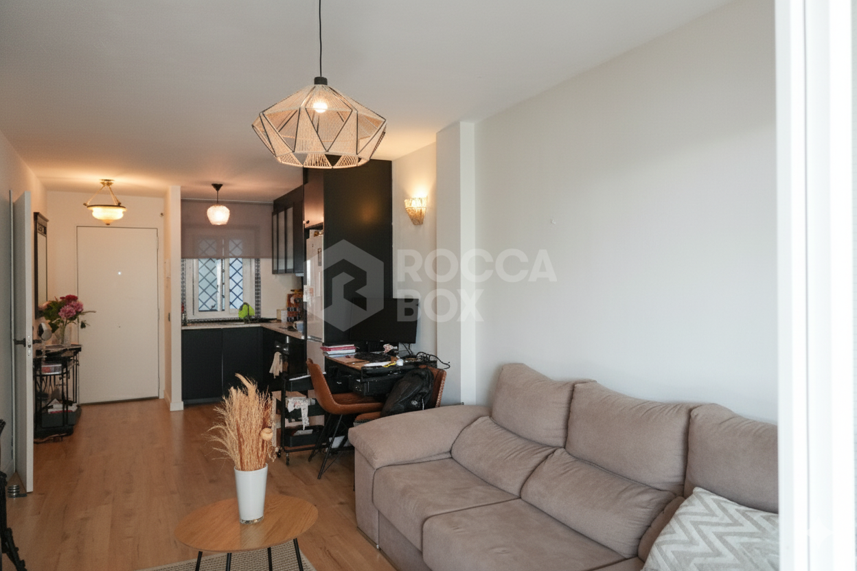 Bright south facing, recently renovated two bedroom apartment located in the beachside community of Artola Baja, Marbella