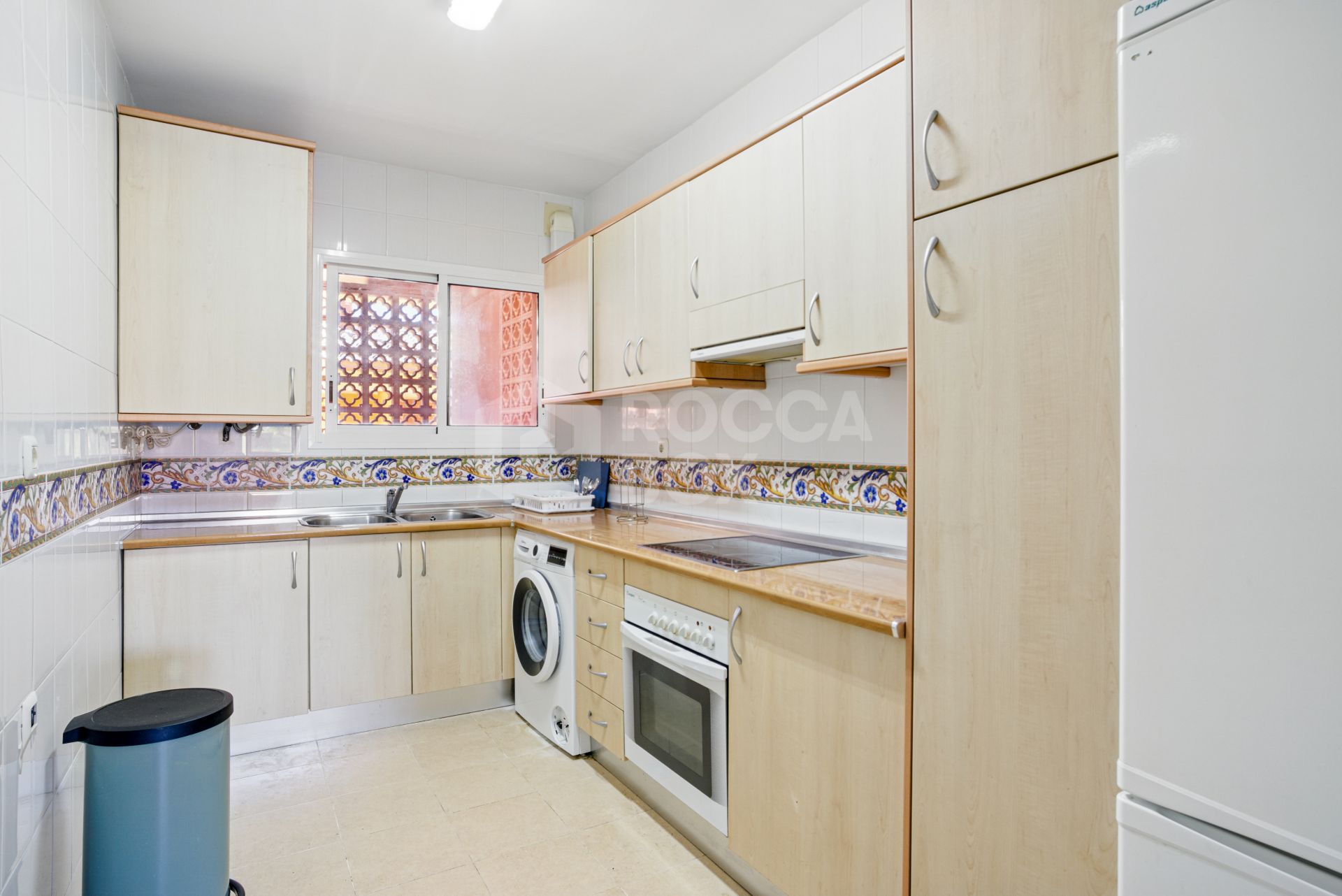 Lovely two bedroom, south west facing apartment in La Reserva de Marbella; with sea views