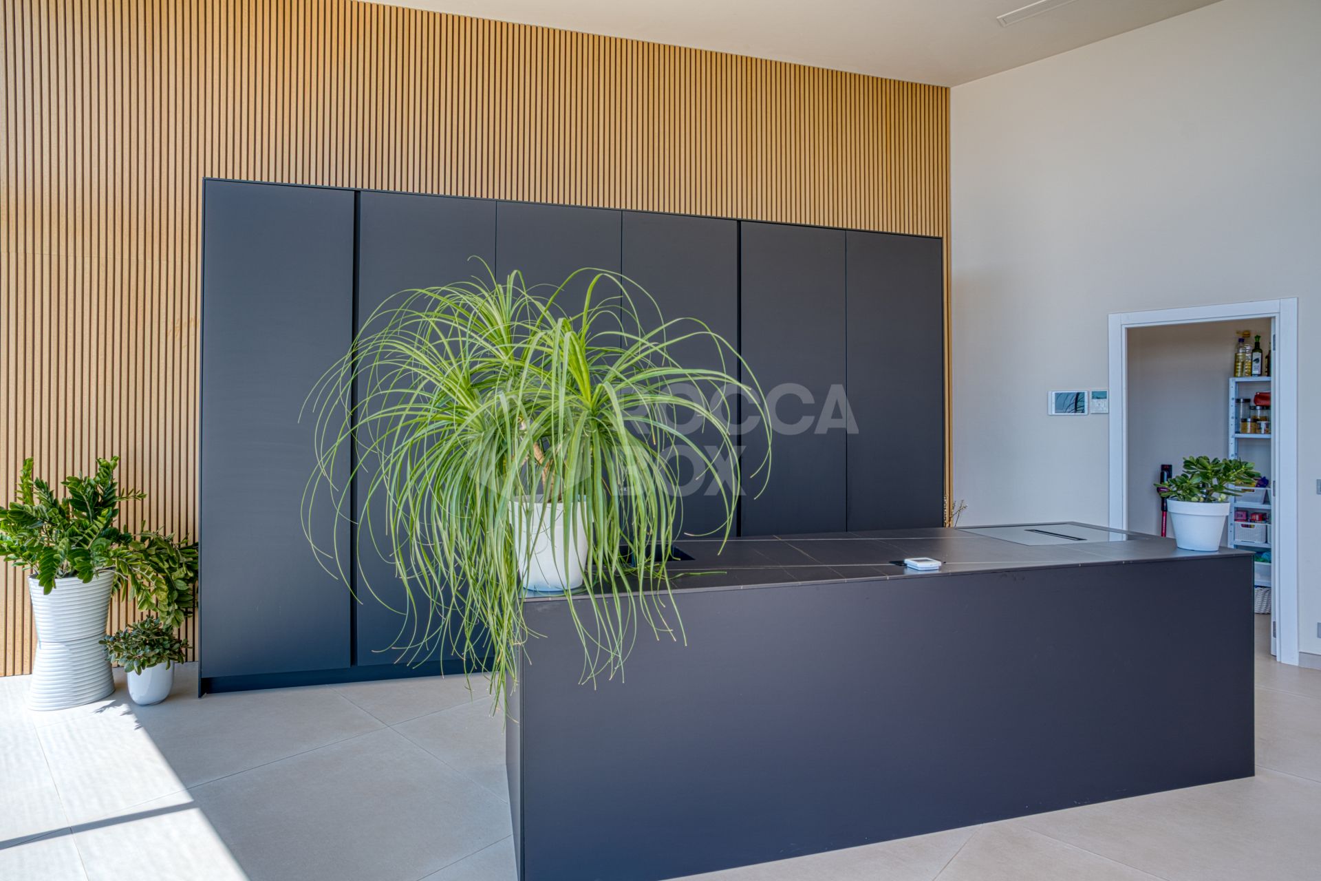 Outstanding, five bedroom Villa located in Altos de Los Monteros with panoramic sea views