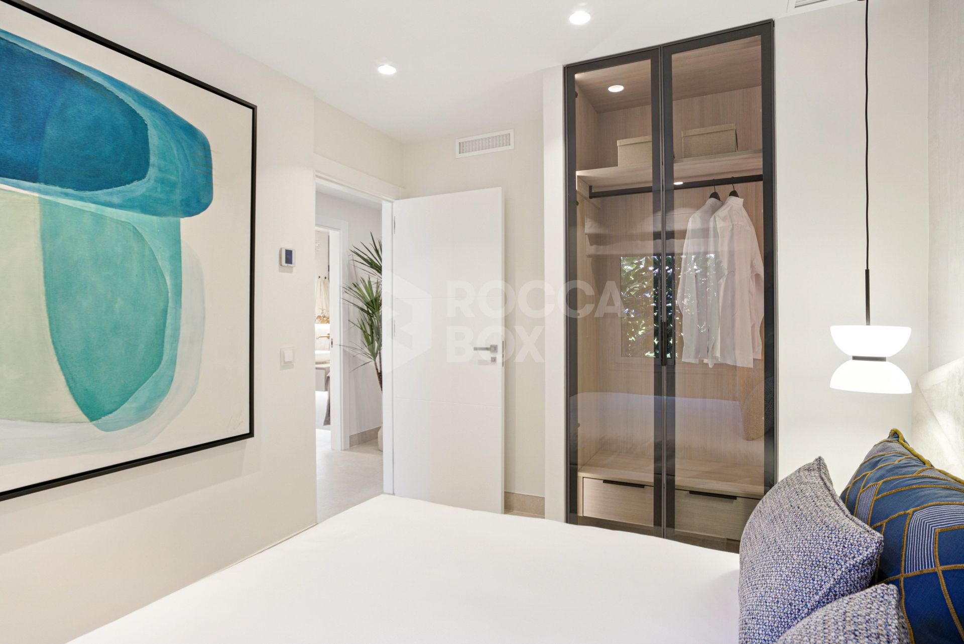 Impeccably renovated, south facing beach front, garden apartment located in the exclusive Menara Beach community on the sought-after New Golden Mile