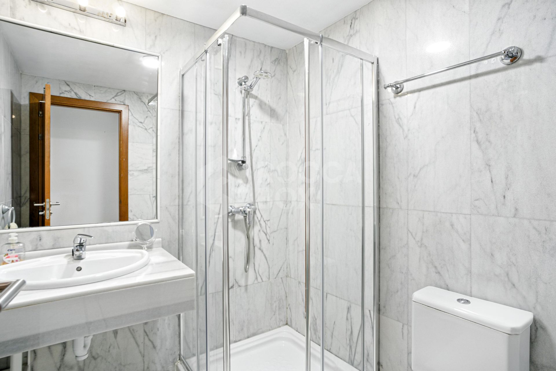 Charming west facing, three bedroom duplex penthouse located in the gated community Parque Botanico, Estepona