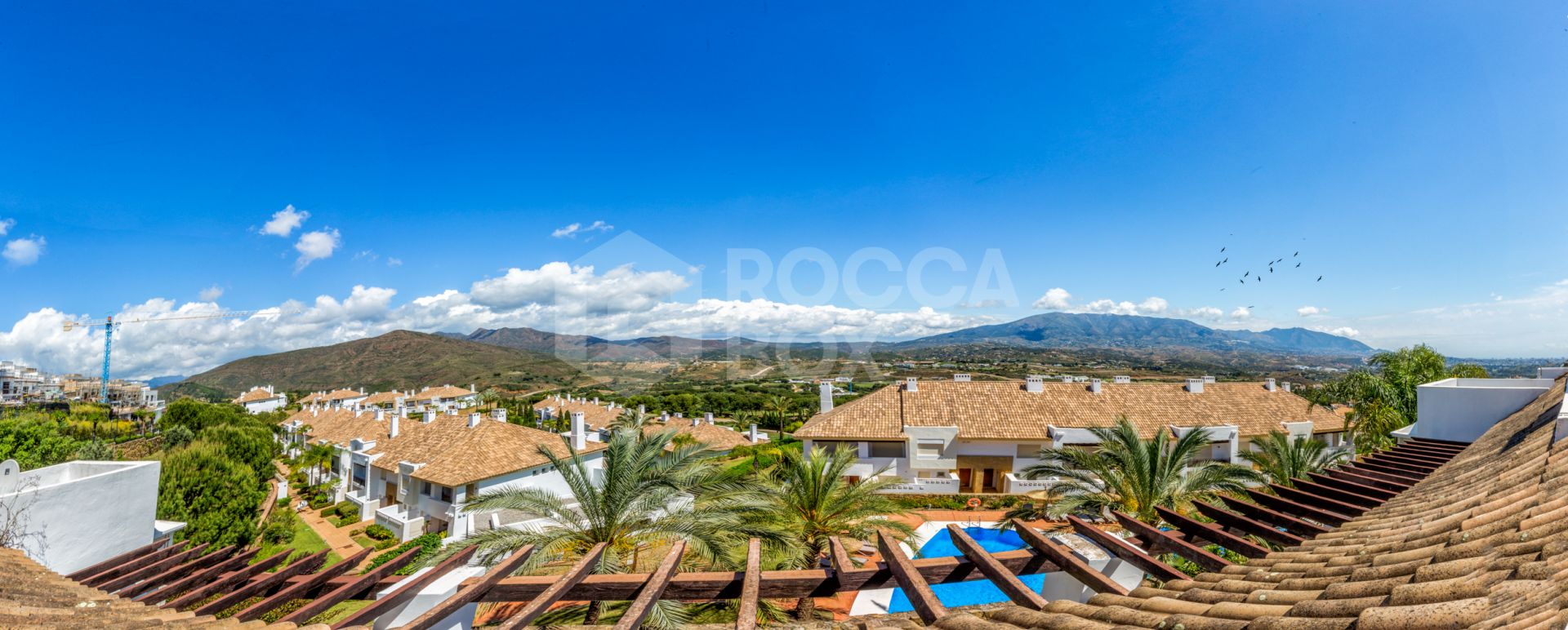Elegant north east facing, three bedroom townhouse located in La Cala Golf, Mijas