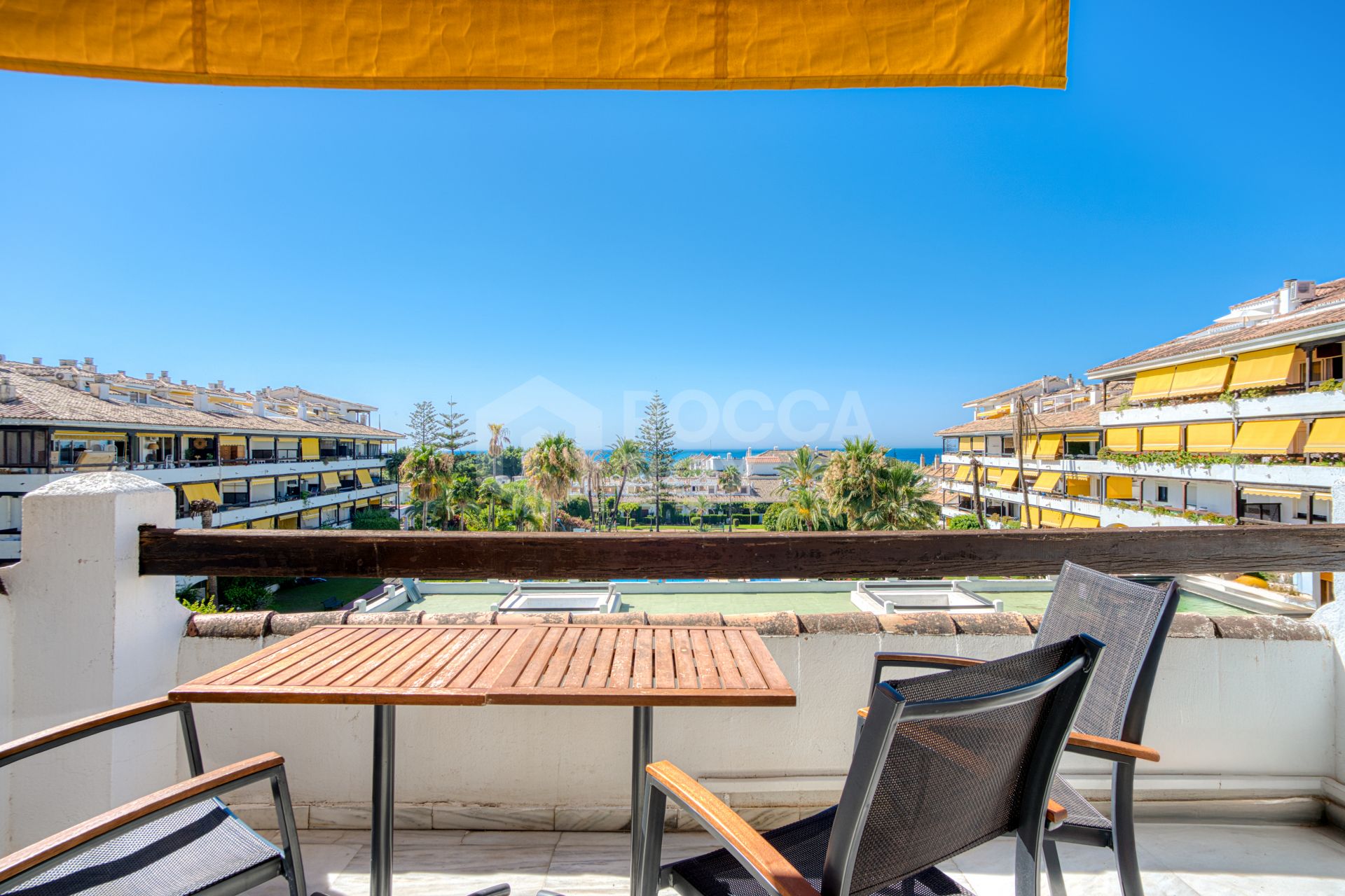 Wonderful south facing. two bedroom duplex penthouse located in the highly sought-after Carolina Park on Marbella’s prestigious Golden Mile