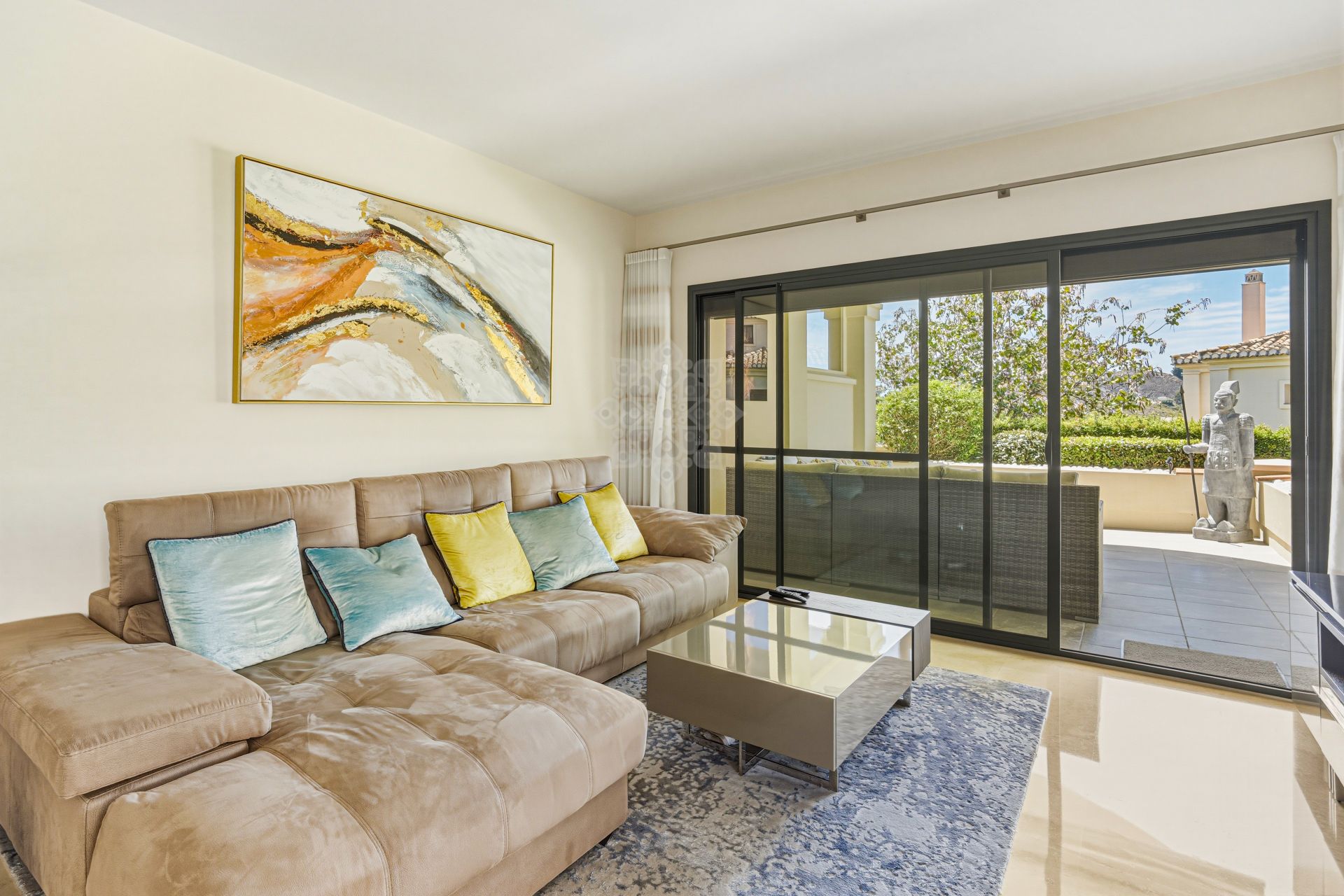 Ground Floor Apartment in Los Capanes del Golf, Benahavis