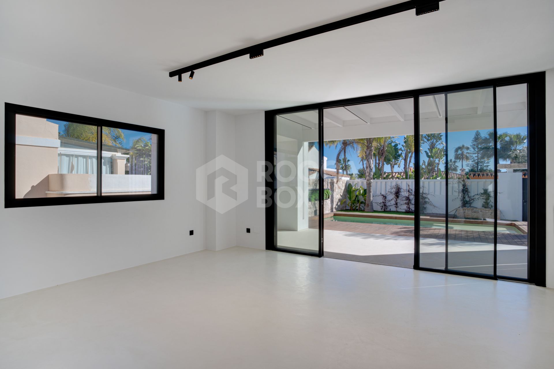 Stunning four bedroom, beachside contemporary style Villa located in Costalita, Estepona