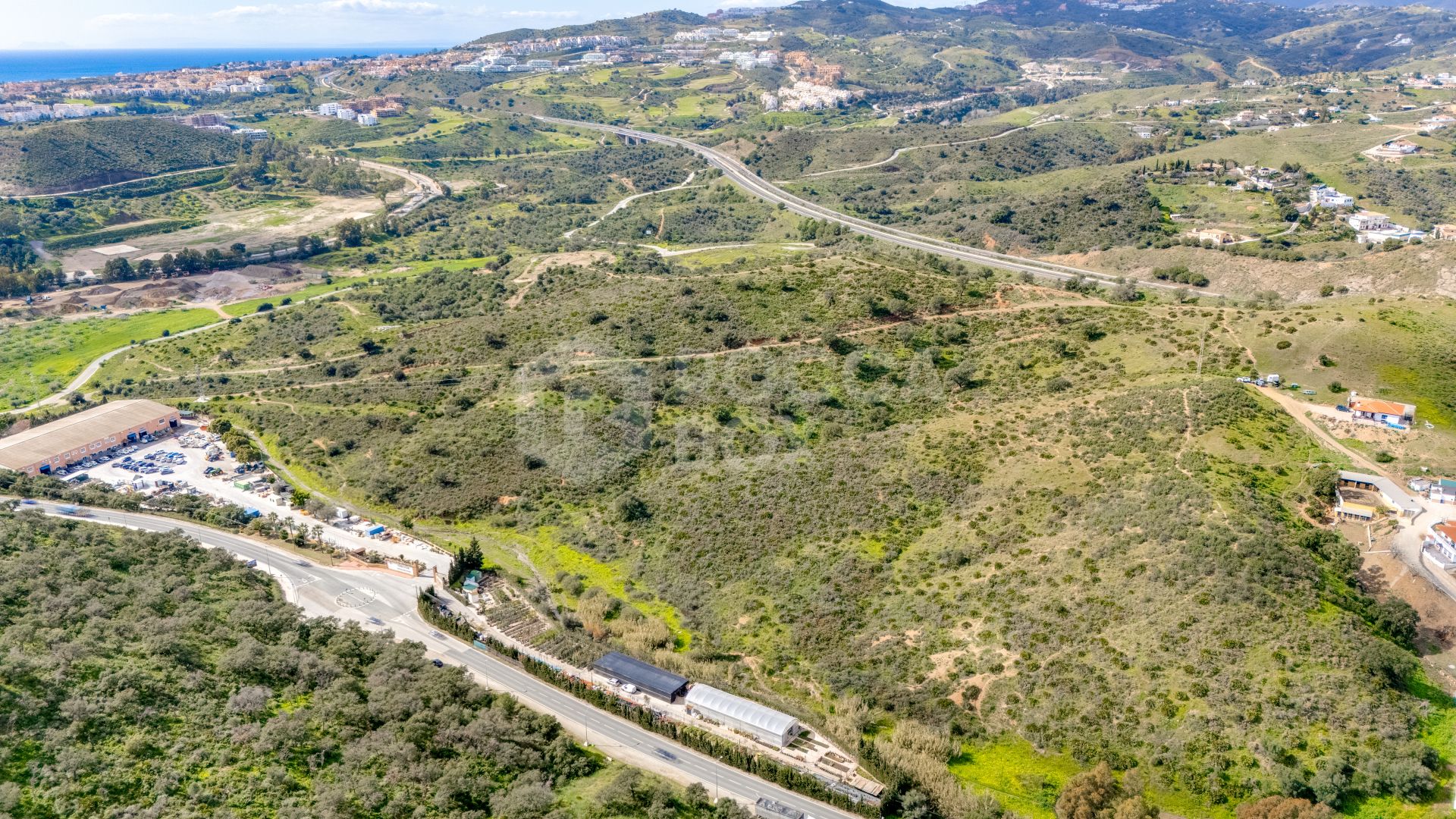 Versatile plot near the beach with stunning sea and mountain views