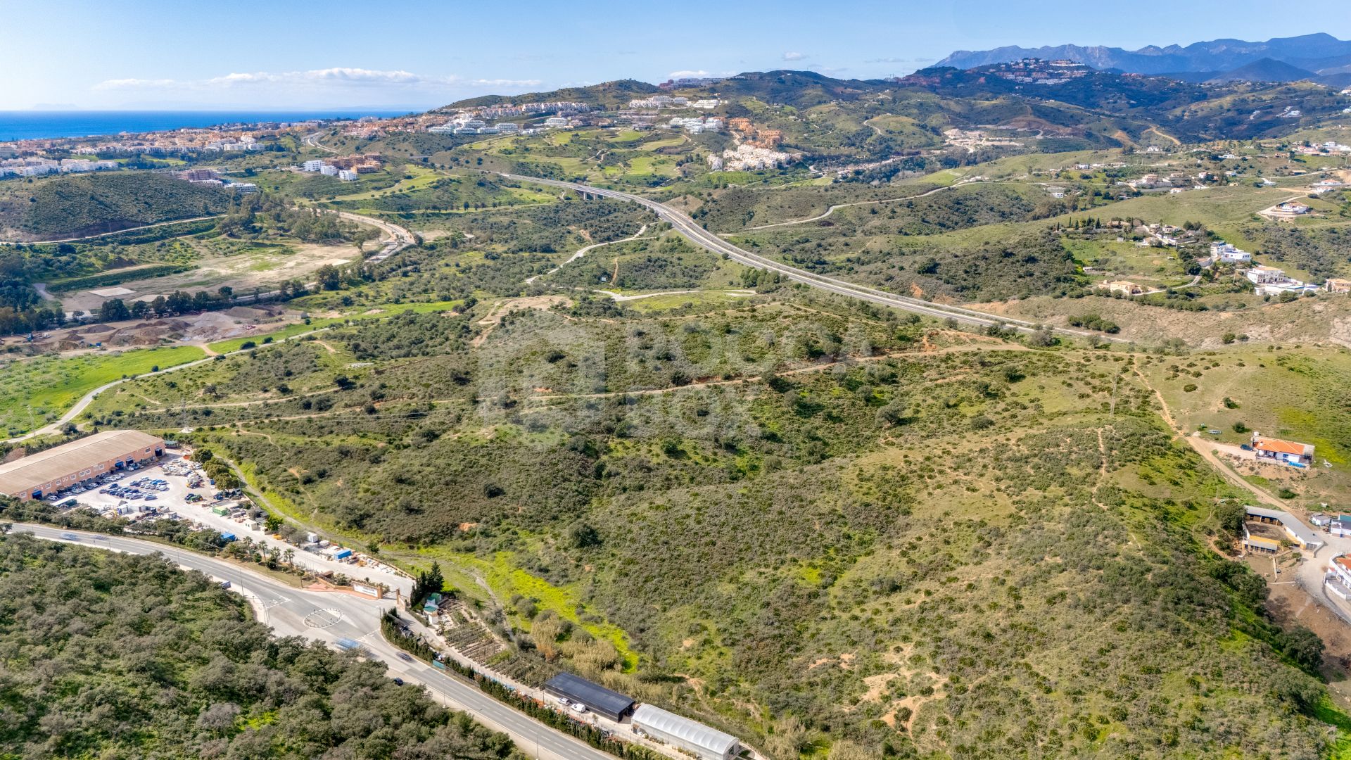 Versatile plot near the beach with stunning sea and mountain views