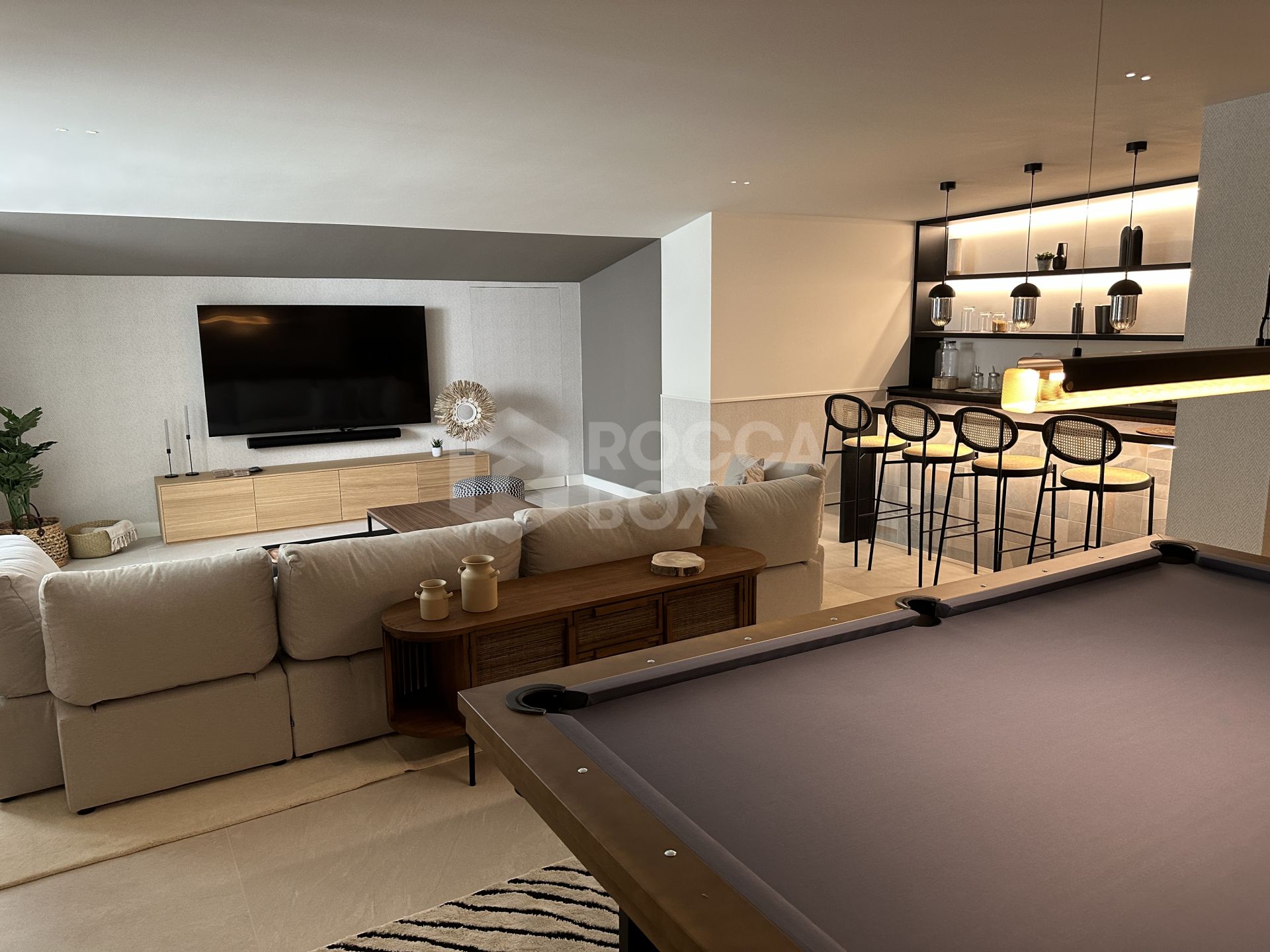 Stunning five bedroom newly renovated Villa, nestled within the exclusive gated community of Hacienda Las Chapas, Marbella