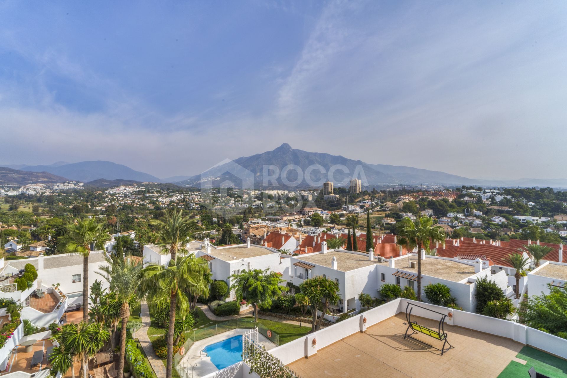 Incredible investment opportunity to purchase a two bedroom apartment in the gated community of Jardines de Andalucía, Nueva Andalucia