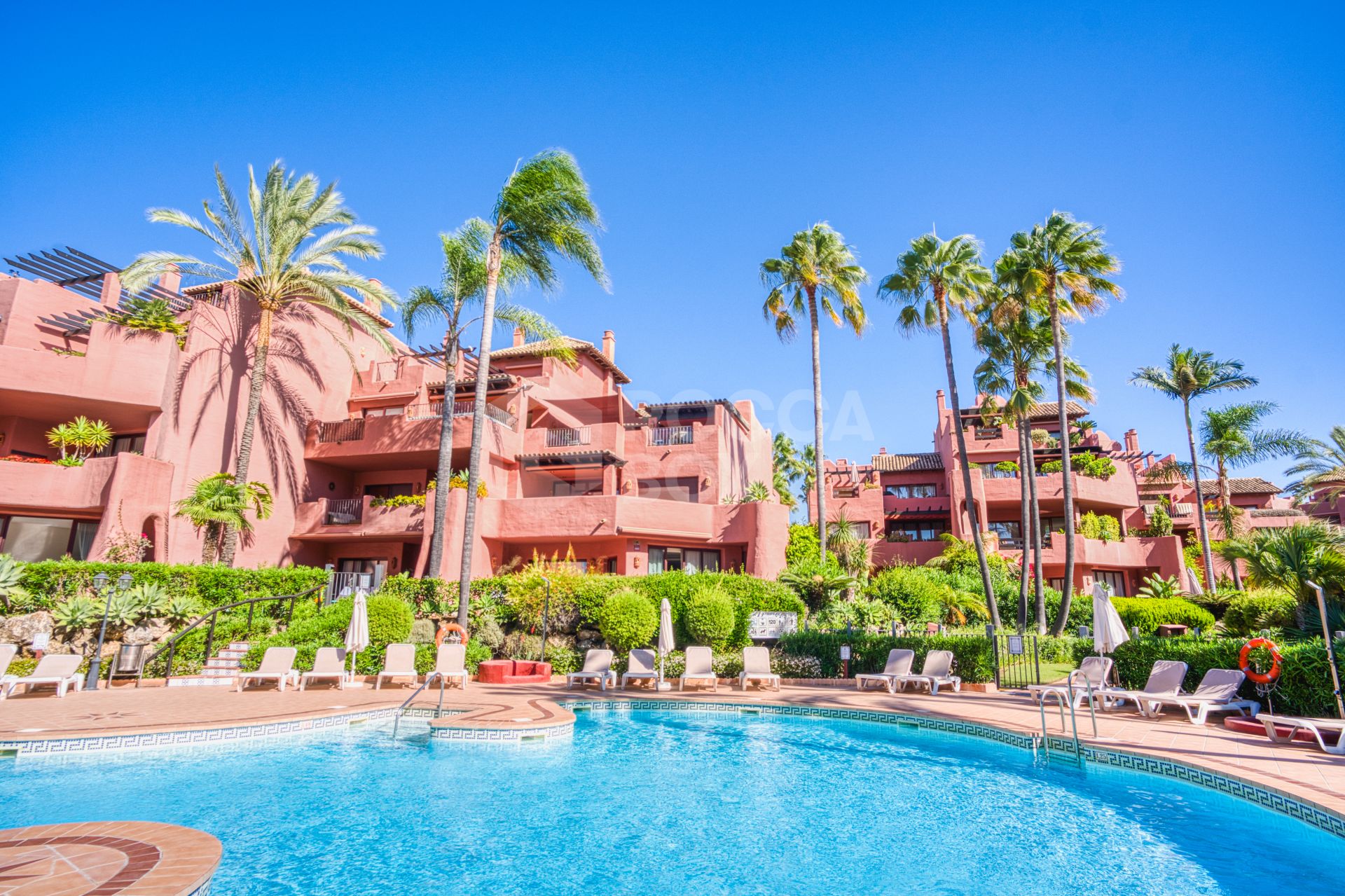 Impressive three bedroom south facing duplex penthouse in the prestigious and gated beachfront community Menara Beach with sea views