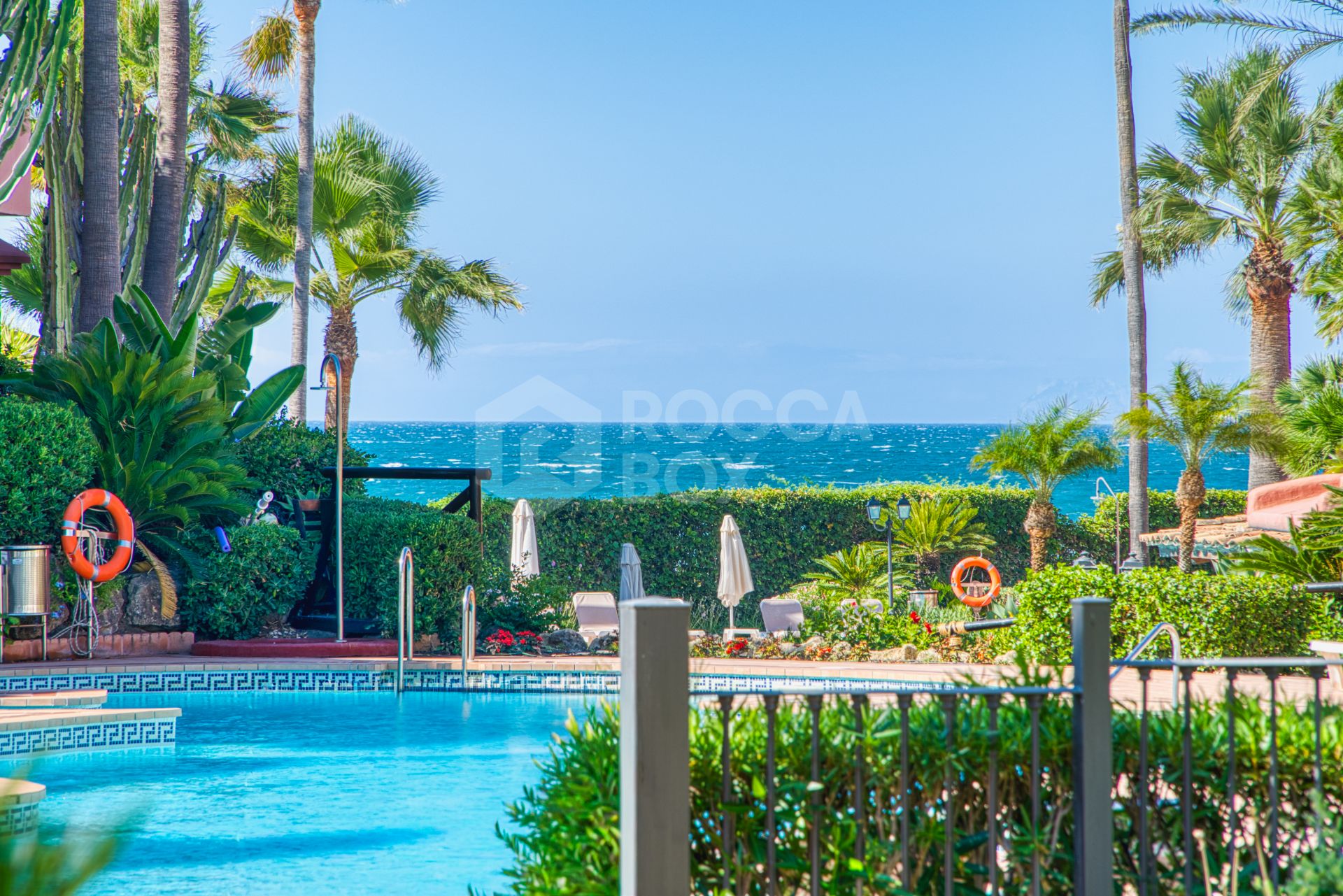 Impressive three bedroom south facing duplex penthouse in the prestigious and gated beachfront community Menara Beach with sea views