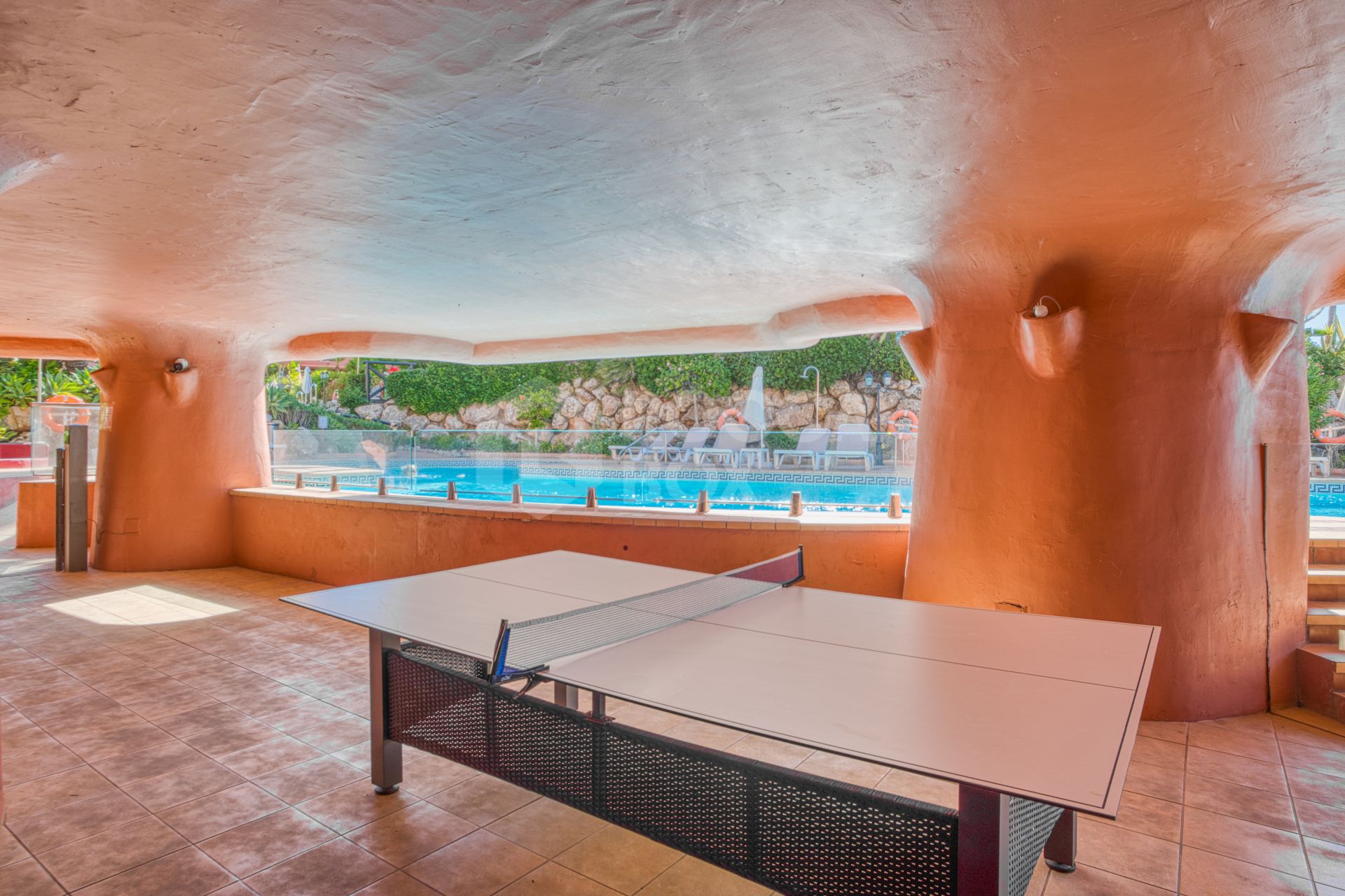 Impressive three bedroom south facing duplex penthouse in the prestigious and gated beachfront community Menara Beach with sea views