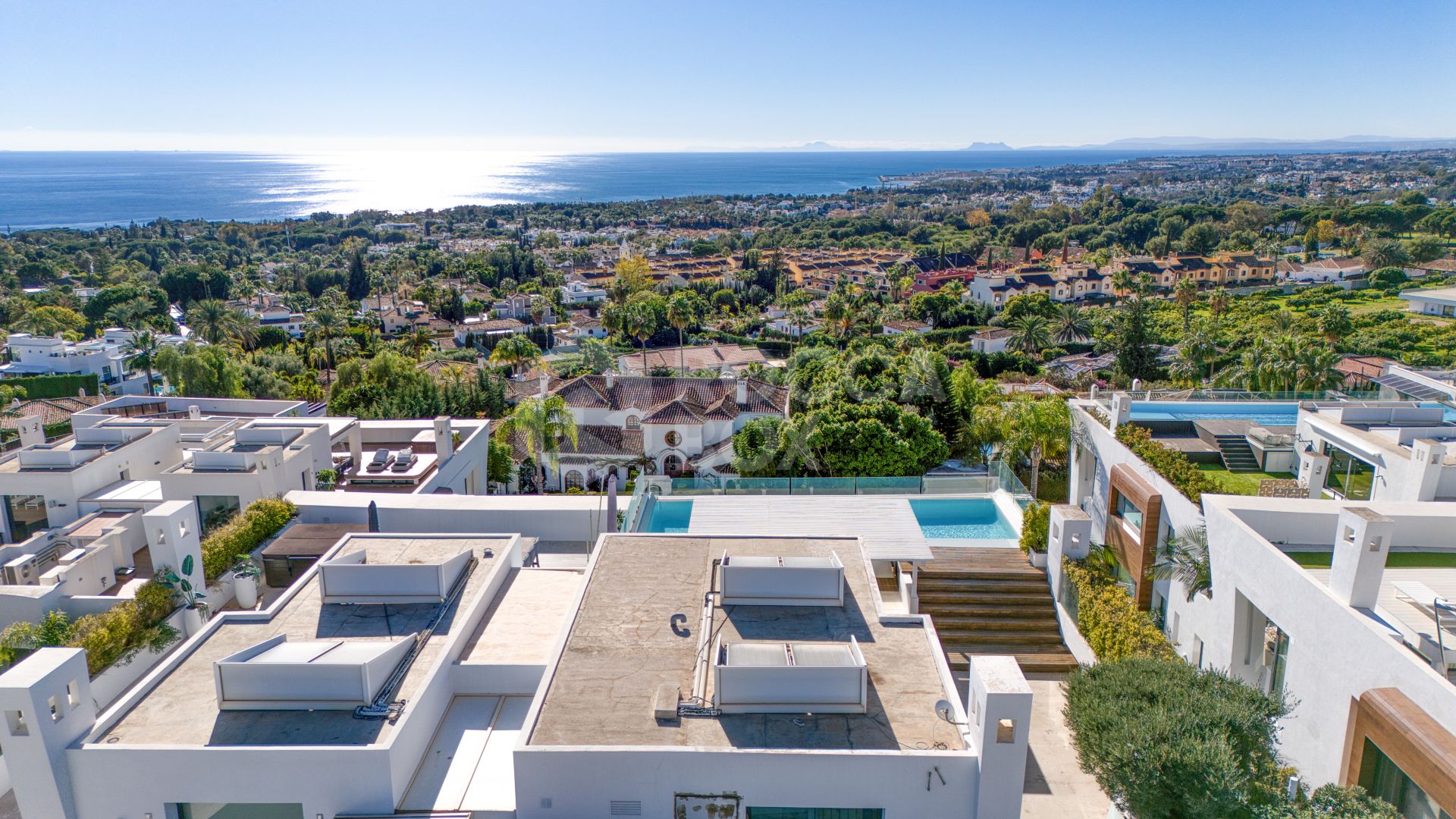 Exceptional four bedroom, south facing luxurious property in the prestigious La Reserva De Sierra Blanca, Marbella - with stunning sea views