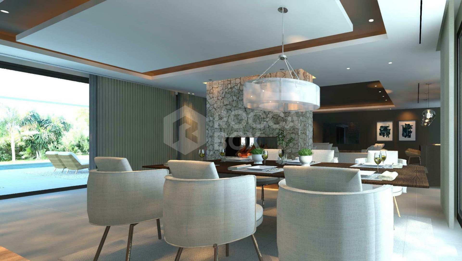 Villa Maya – a magnificent four-bedroom modern beachside villa, currently under construction on the cusp of Guadalmina Baja