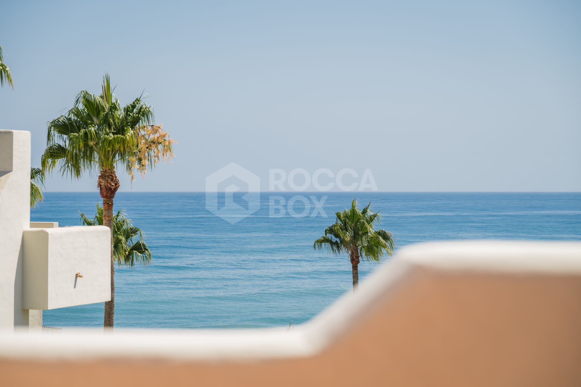 Stunning south-facing three bedroom penthouse located in the exclusive gated community of Bahia Del Velerin, Estepona.
