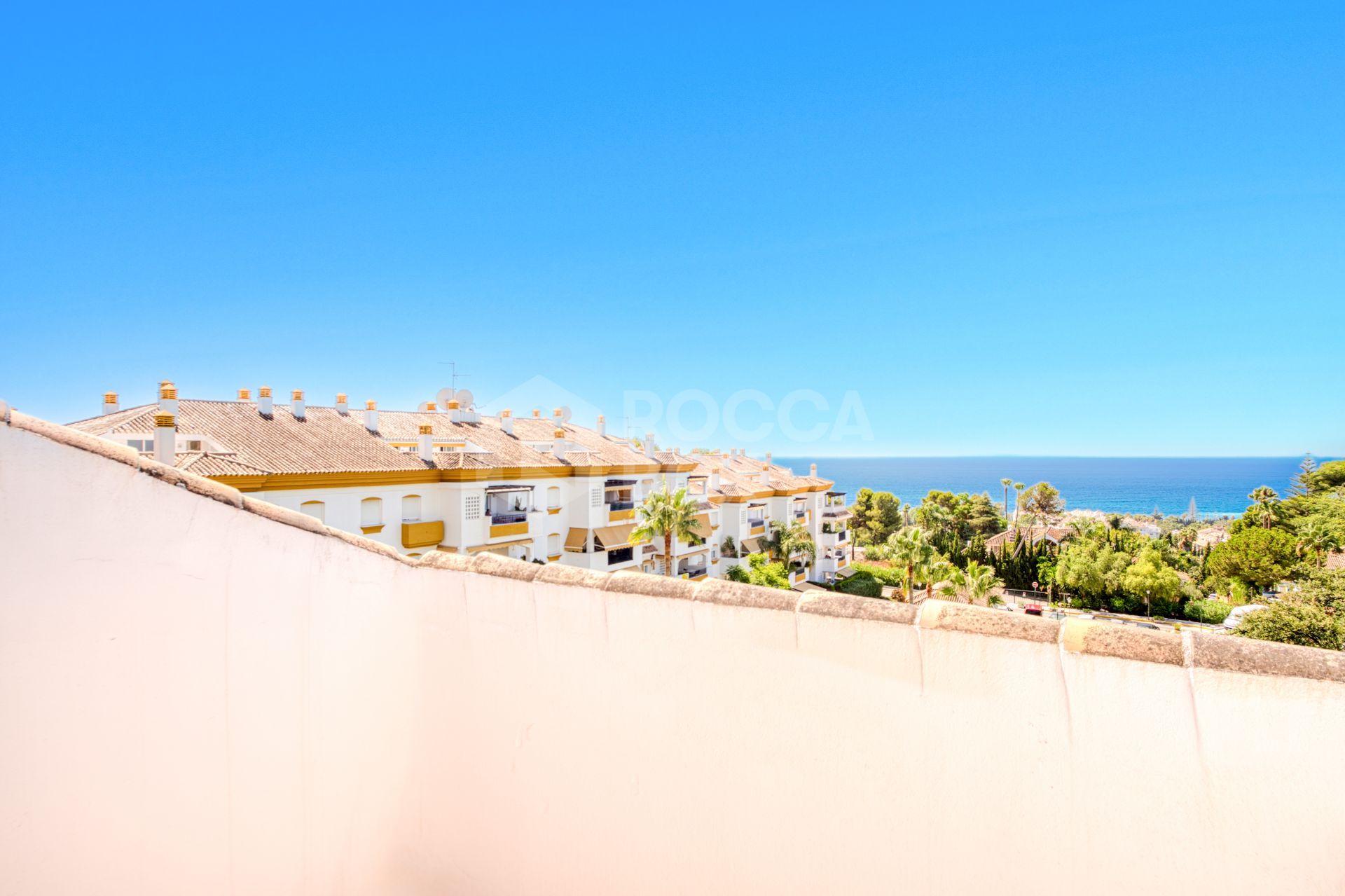 Three bedroom, south facing duplex penthouse with sea views, located in the sought-after community of Pinos de Nagüeles, on Marbella's Golden Mile