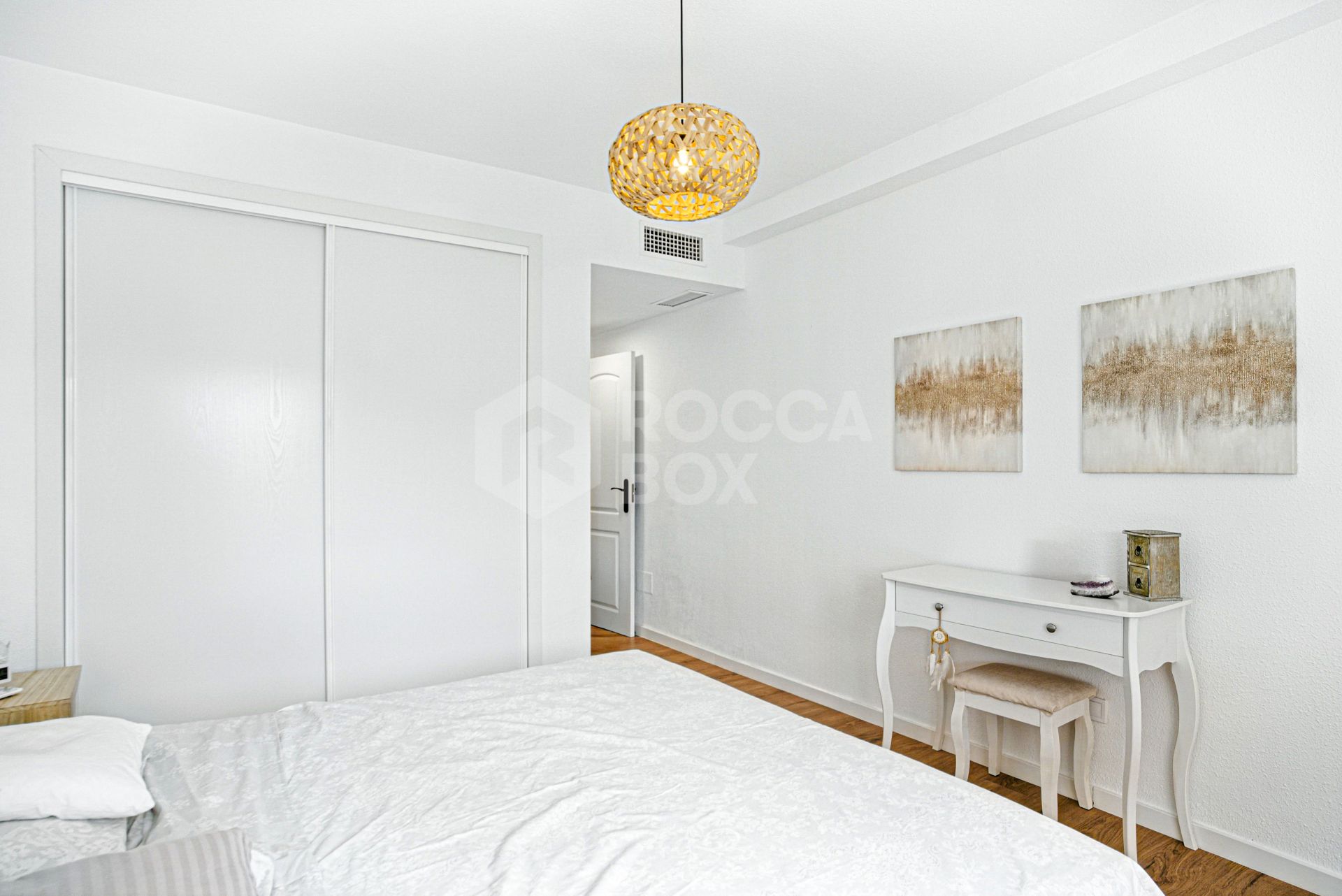 Beautifully renovated, south west facing, two bedroom apartment located in the residential area of Reserva de Marbella