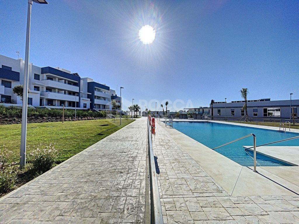 A gated residential complex of only 66 apartments of two or three bedrooms, less than 1 km away from the beach.