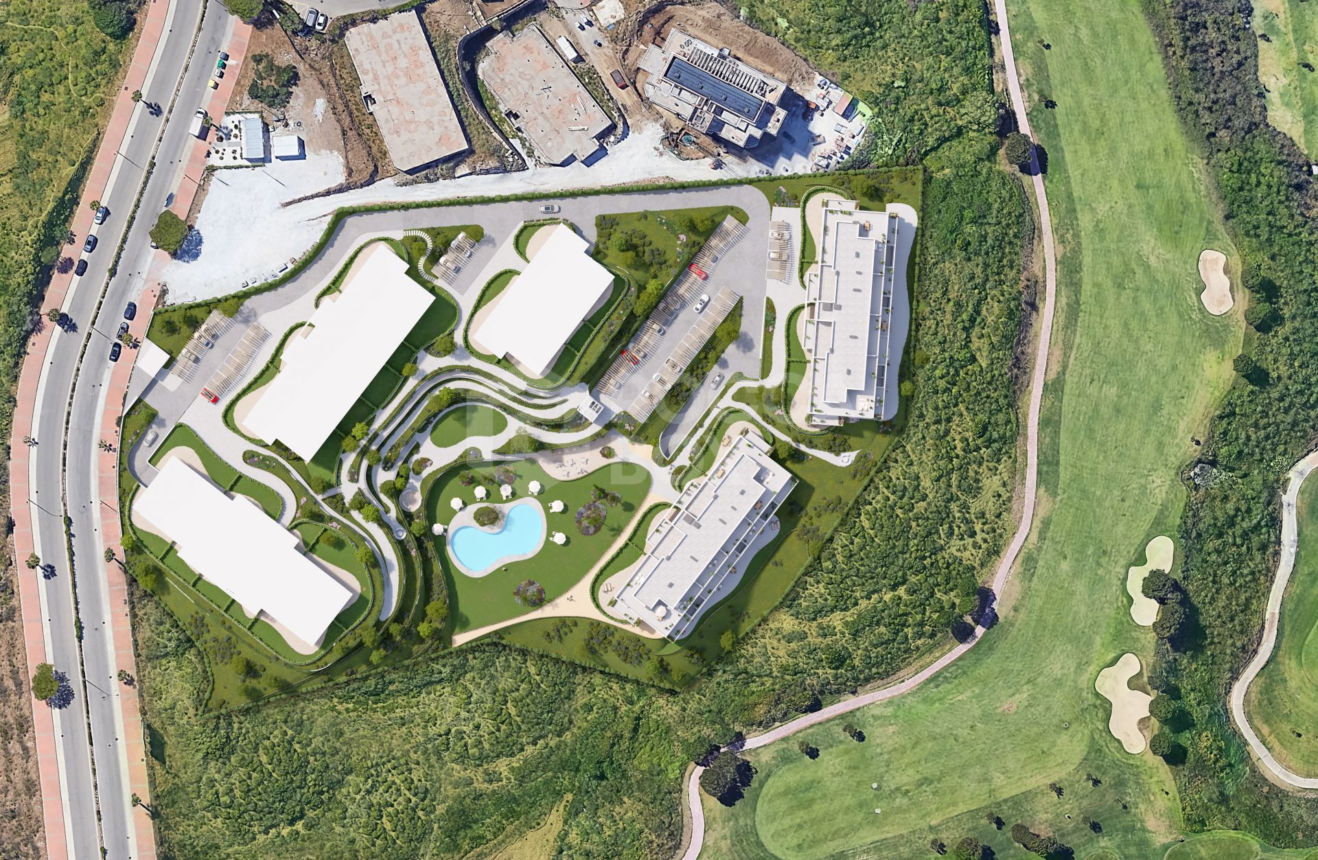 New development in Calanova Golf, Mijas Costa