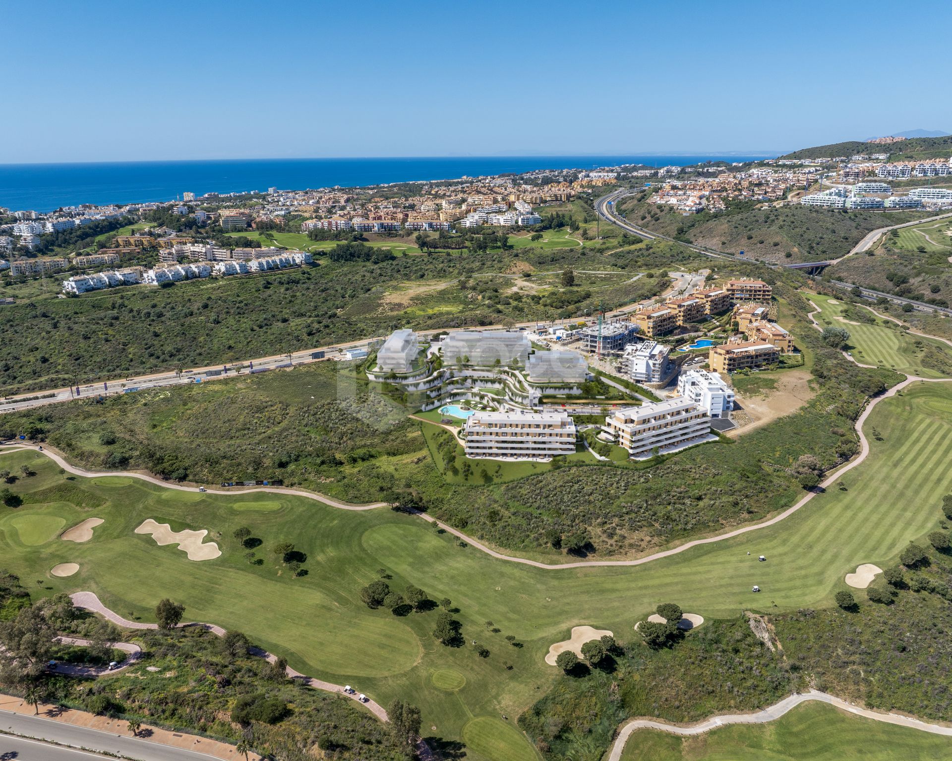 New development in Calanova Golf, Mijas Costa