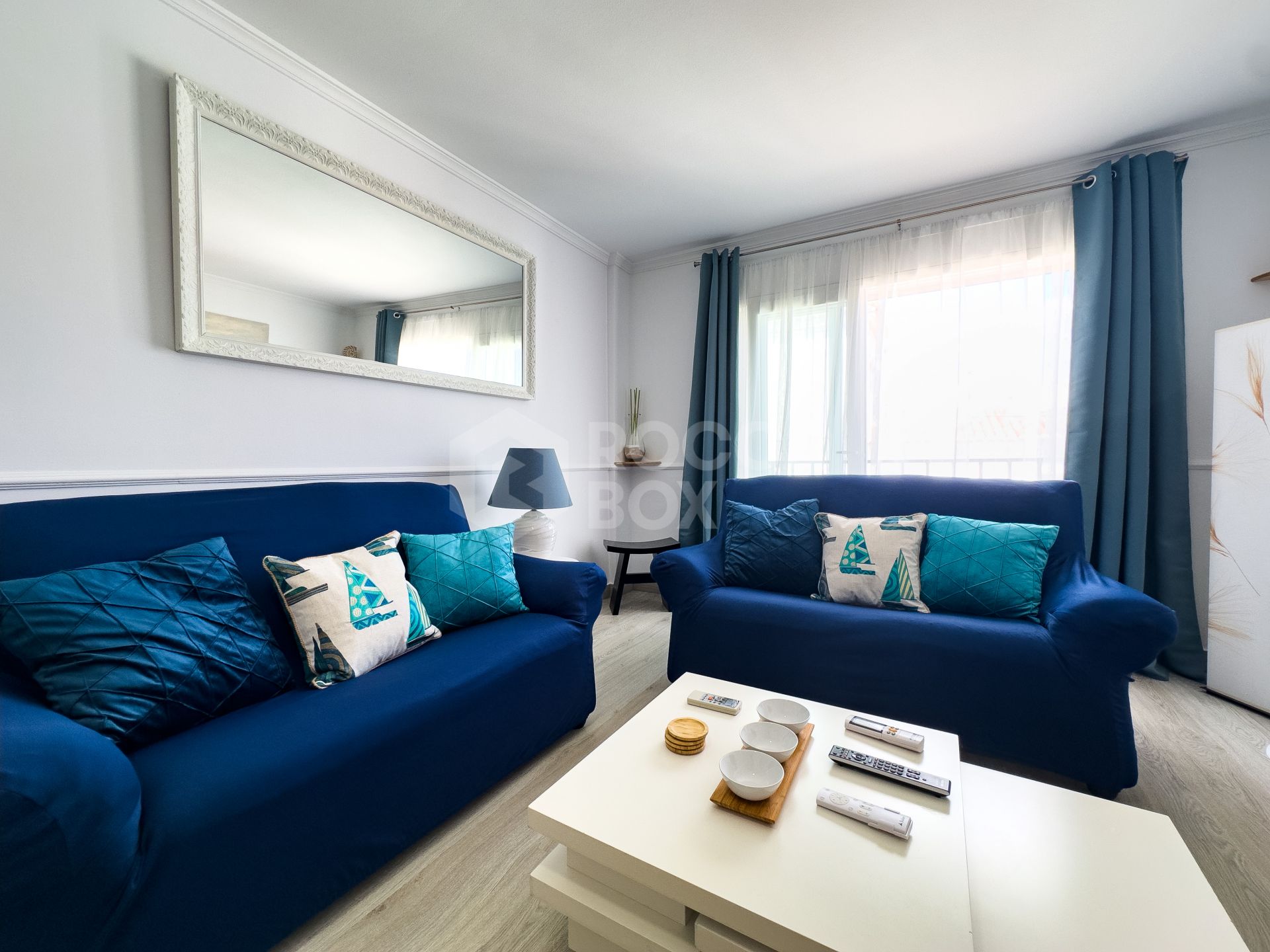 Duplex Penthouse in Puerto de la Duquesa with Partial Sea and Marina Views.