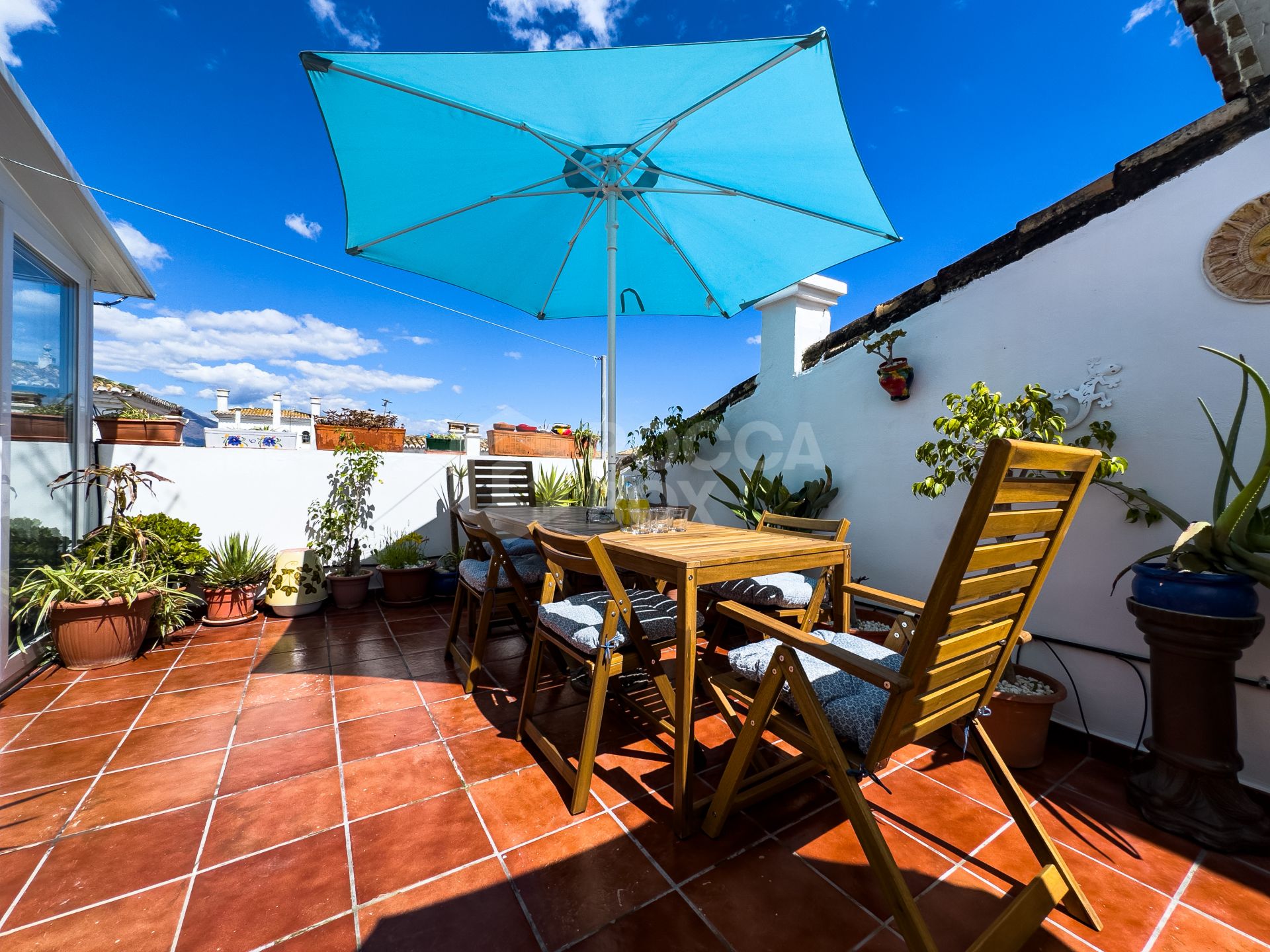 Duplex Penthouse in Puerto de la Duquesa with Partial Sea and Marina Views.