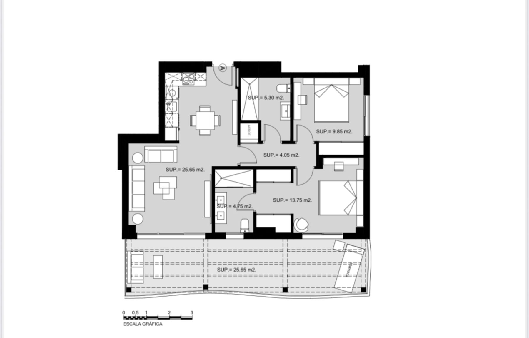 Apartment in El Chaparral, Mijas Costa