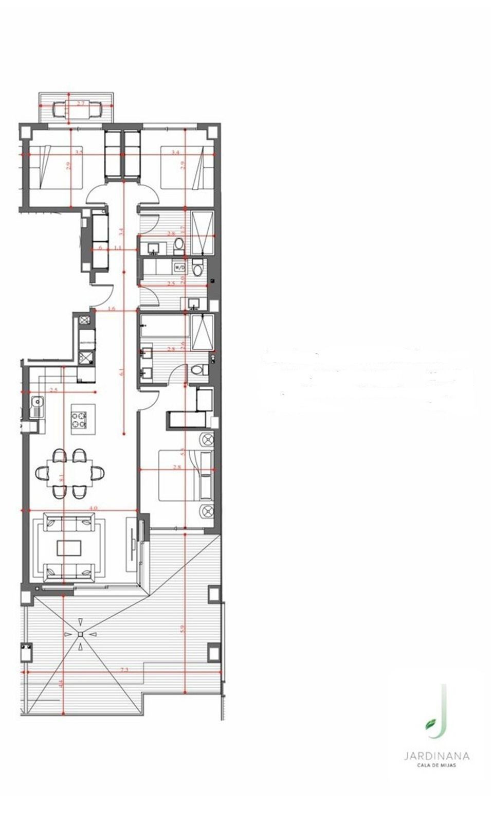 Apartment in Cala de Mijas, Mijas Costa