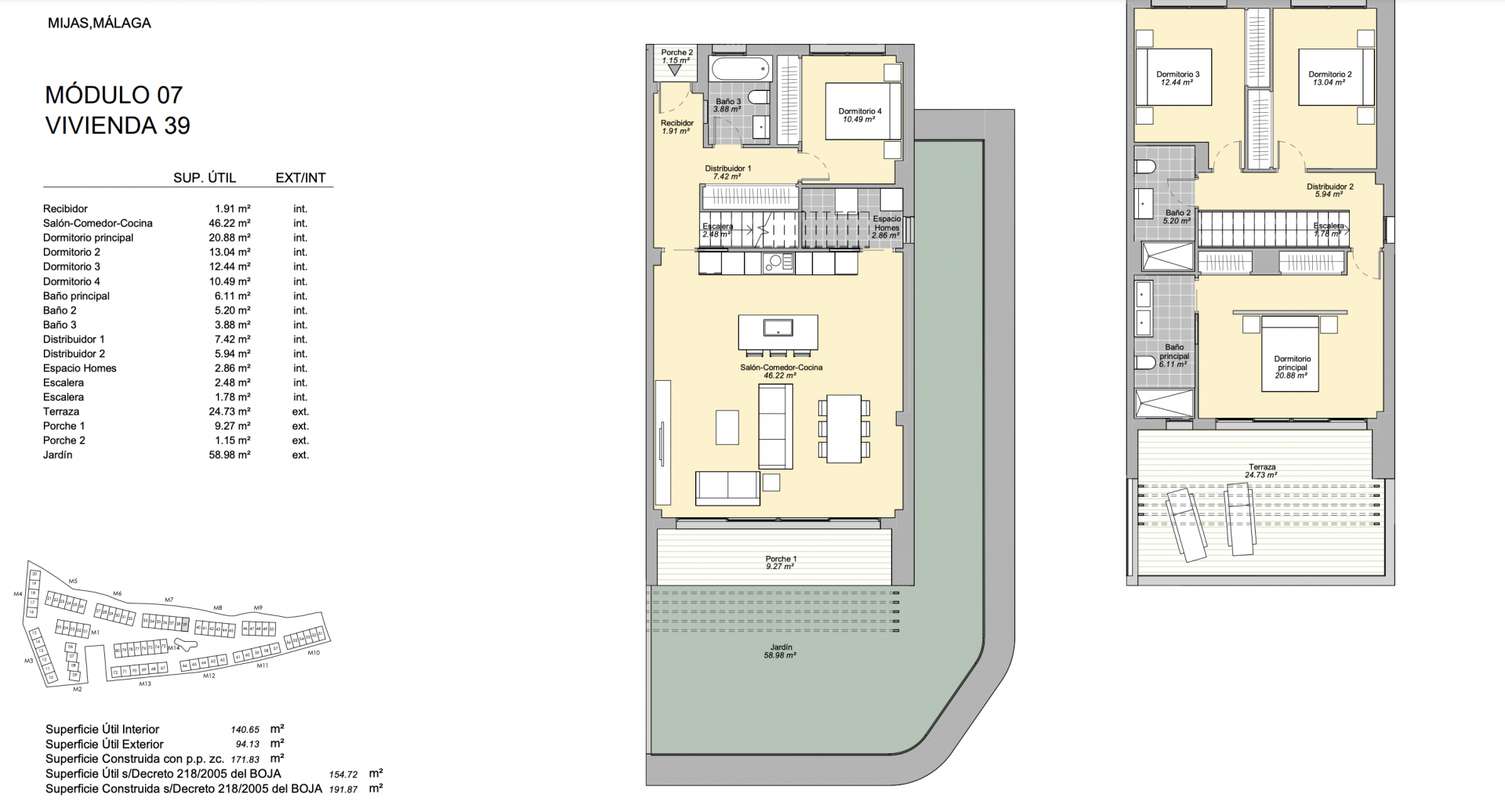 Town House in El Chaparral, Mijas Costa