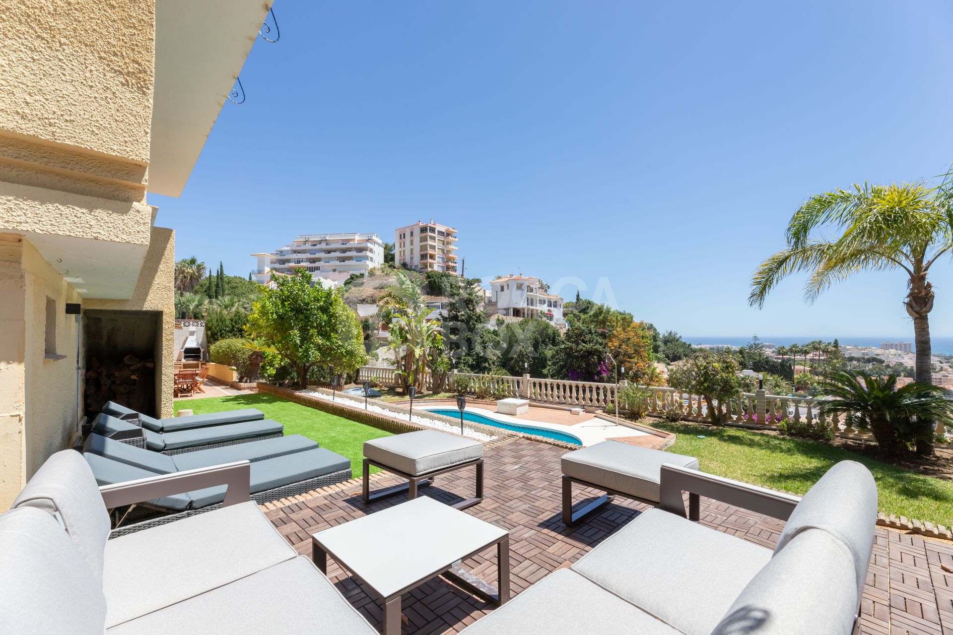 Luxurious Renovated Villa with Sea Views in Benalmadena Costa