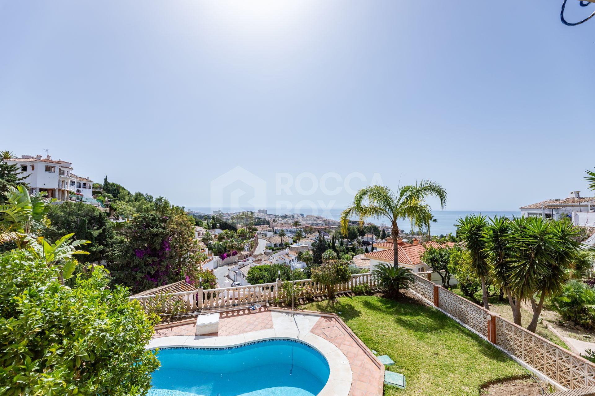 Luxurious Renovated Villa with Sea Views in Benalmadena Costa