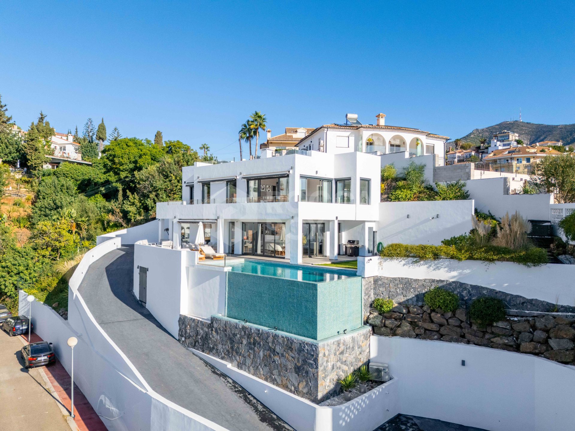 Luxury Villa Evellen with Panoramic Sea Views in Fuengirola, Malaga