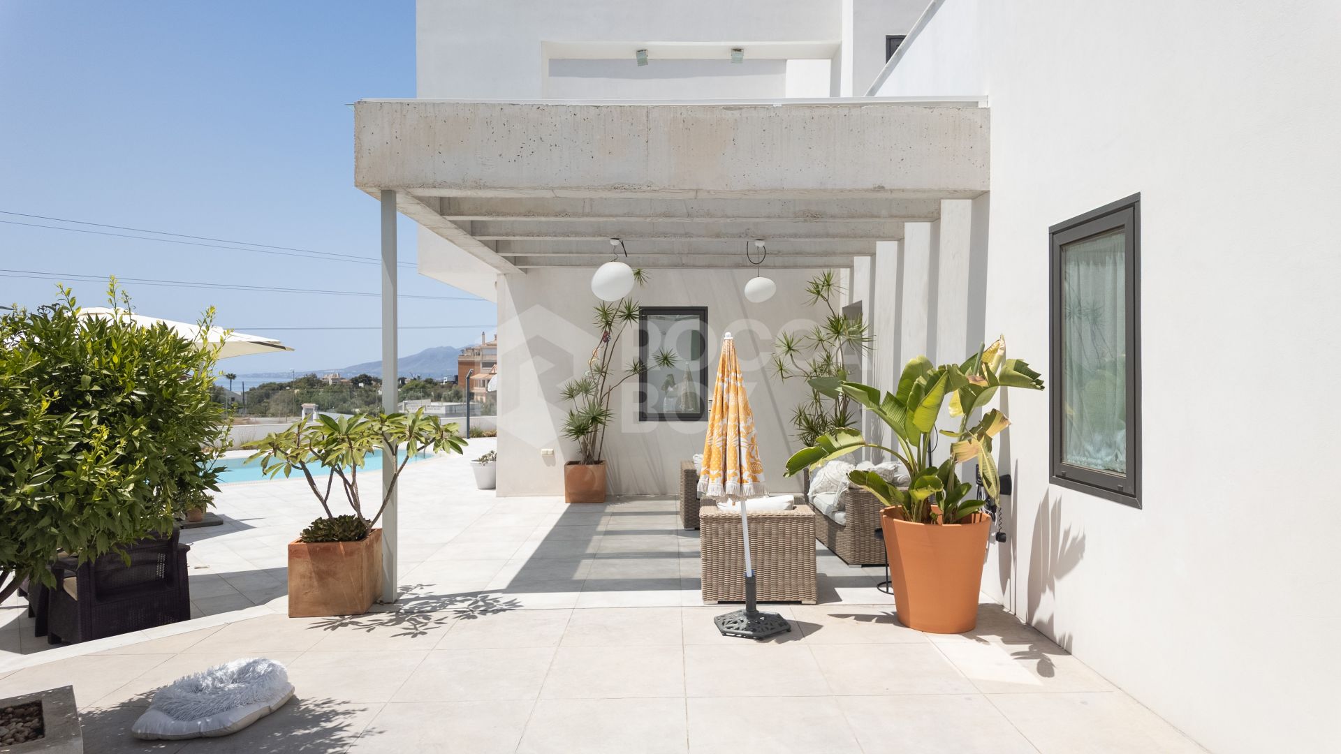 Exquisite Luxury Villa with Panoramic Sea and Mountain Views in Pedregalejo, Malaga