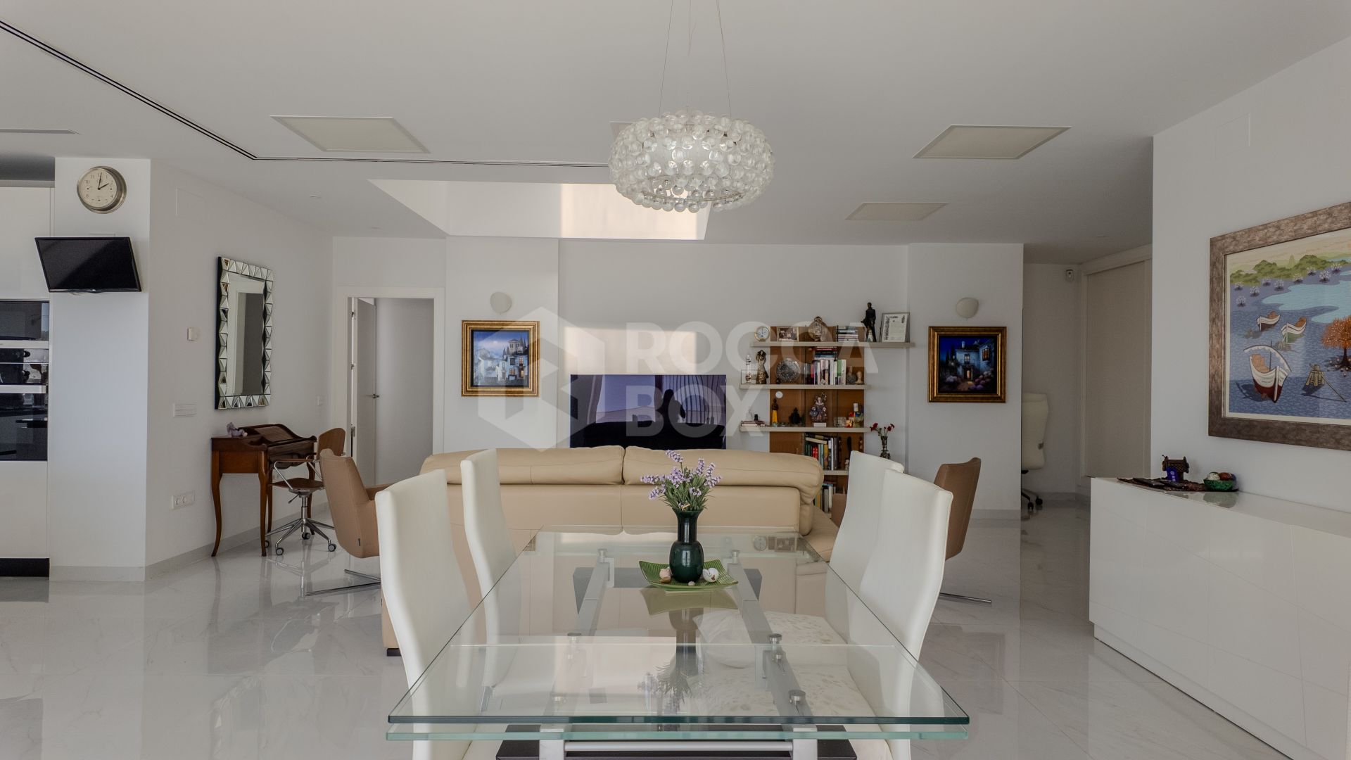 Exquisite Luxury Villa with Panoramic Sea and Mountain Views in Pedregalejo, Malaga