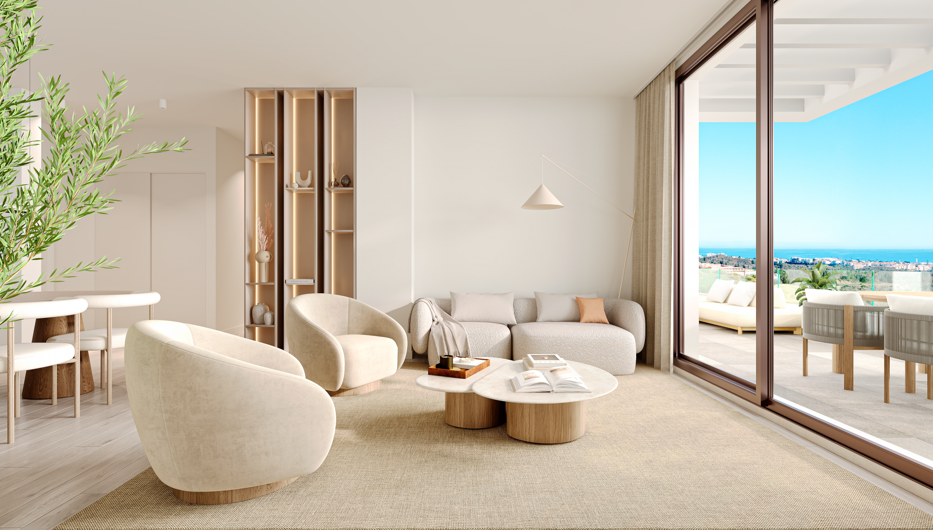 Apartamento en Cerros del Aguila, Mijas Costa