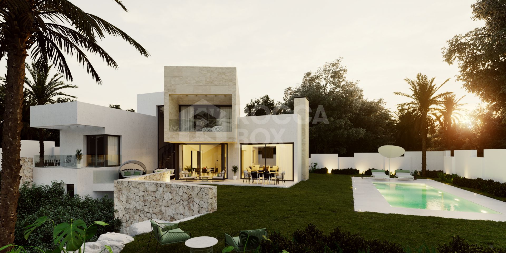 Village - Mirador del Paraíso: 6 latest contemporary design villas in gated community