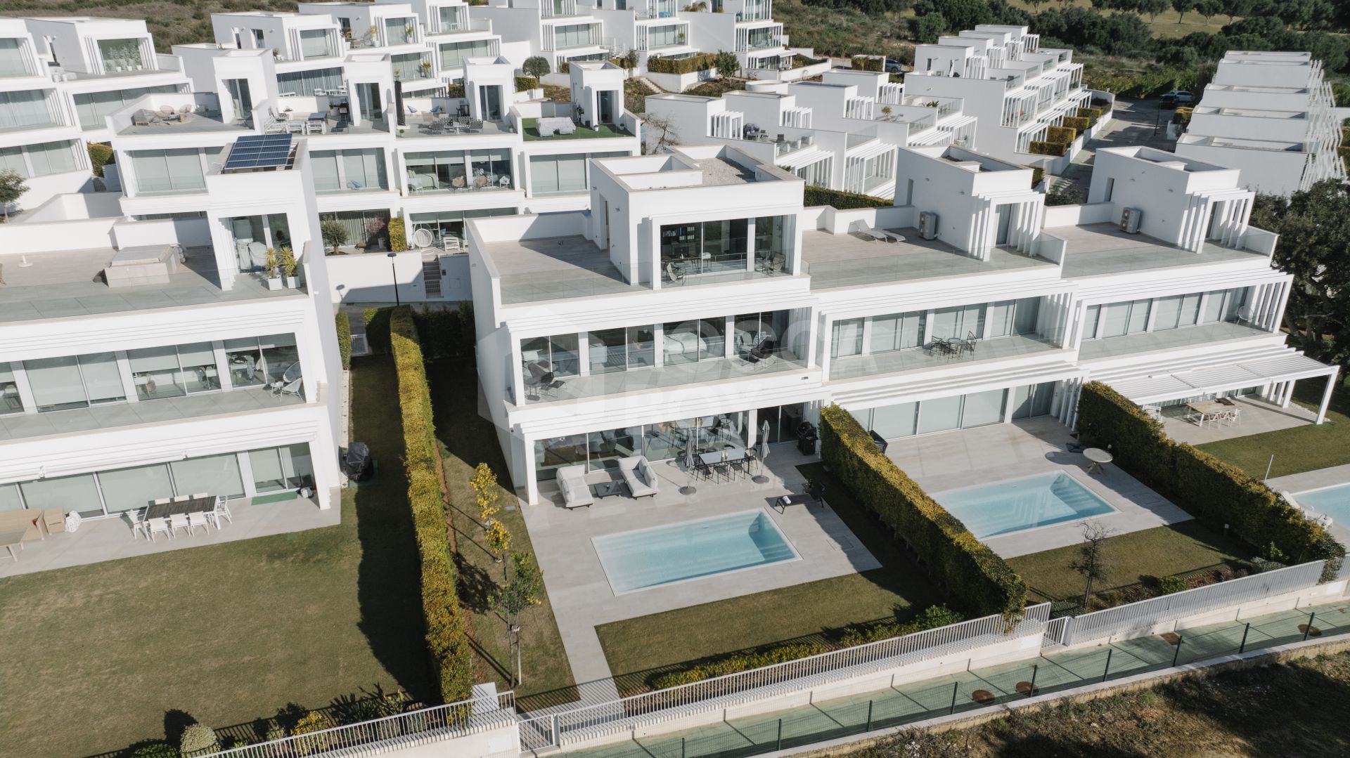 Casa Iryna - Five bedroom frontline golf villa with panoramic sea views in Sotogrande